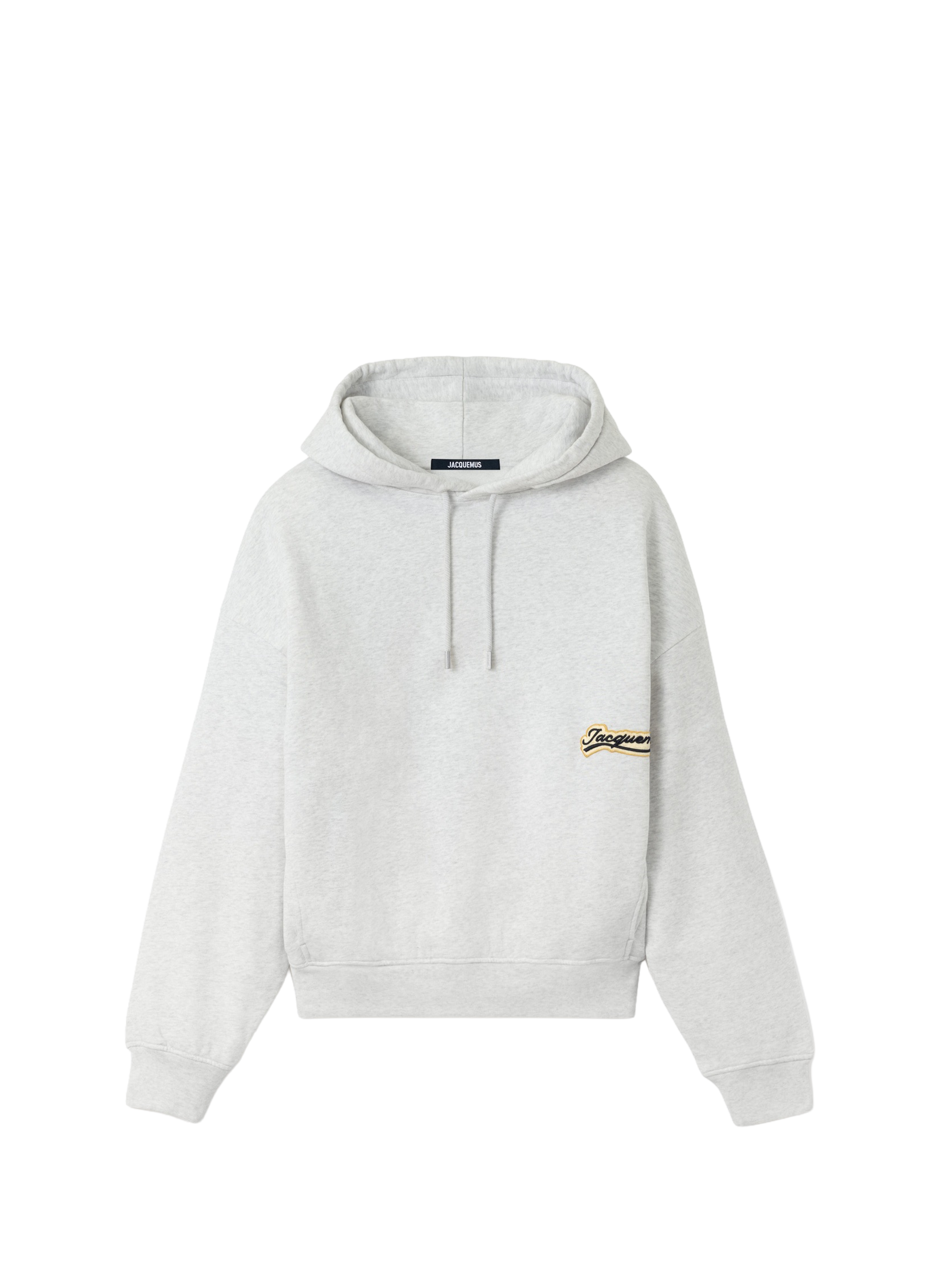 Cotton hoodie JACQUEMUS Grey