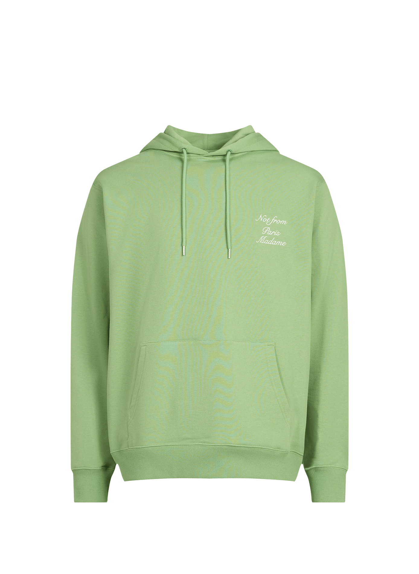 Cotton hoodie DROLE DE MONSIEUR Green