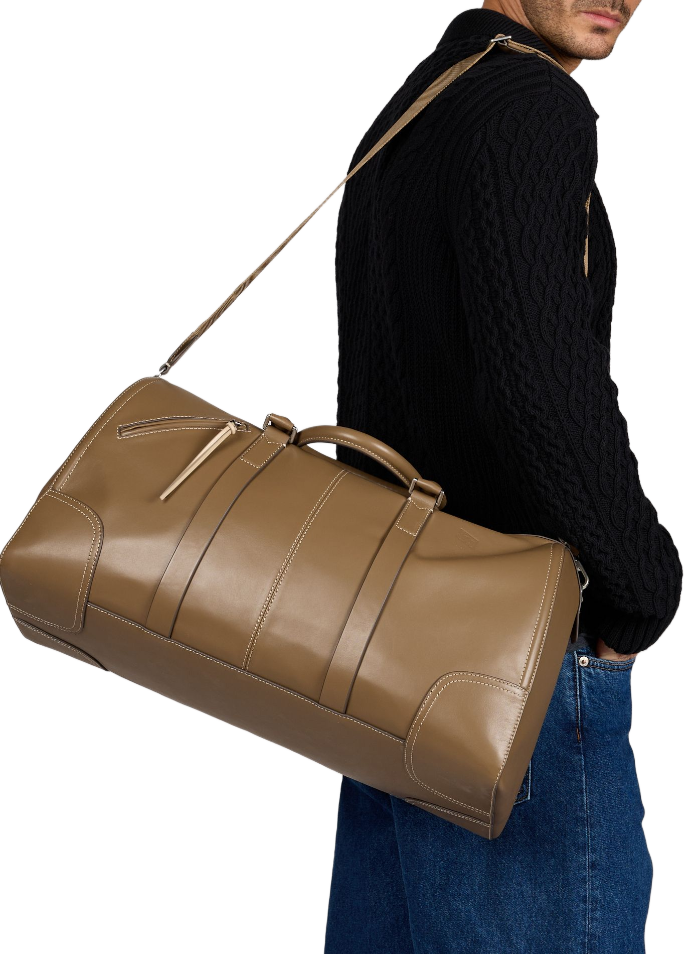 Il Dakota Tote in pelle PAUL SMITH Grigio