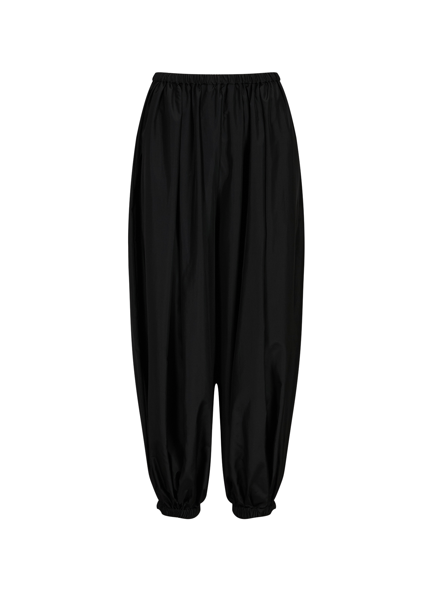 Satin pants Zeppelin TIBI Black