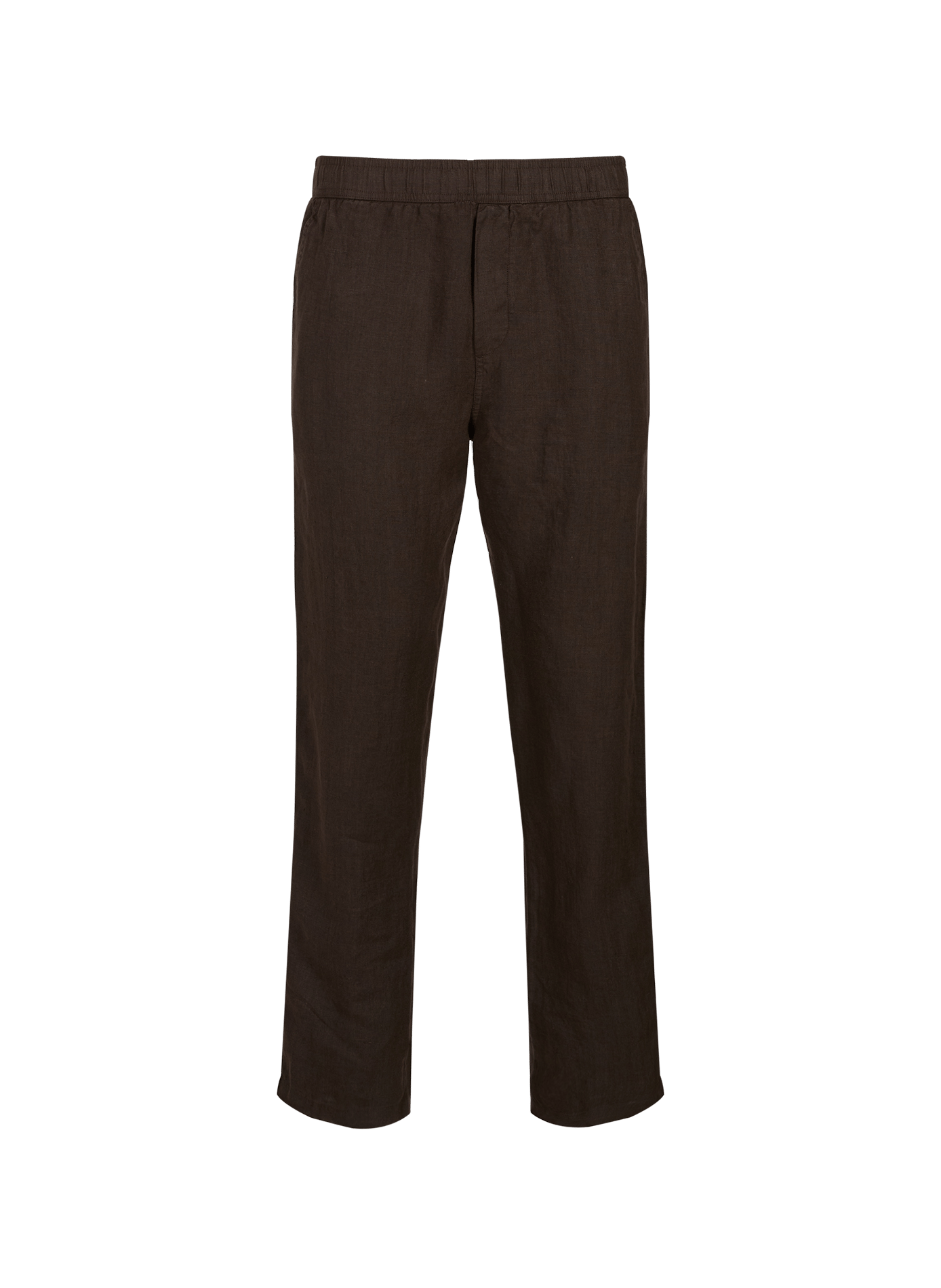High-waisted solid color pants SAMSOE SAMSOE Brown