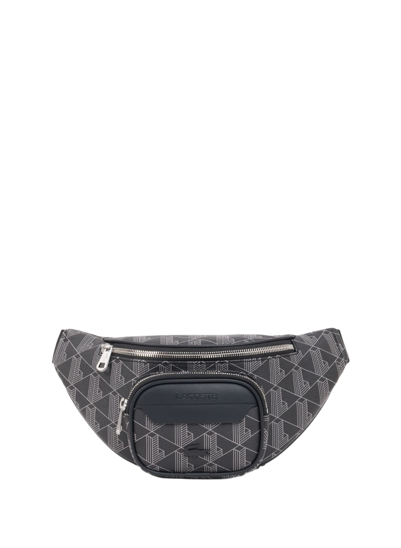 Heuptas met ritssluiting in jacquard LACOSTE Grijs