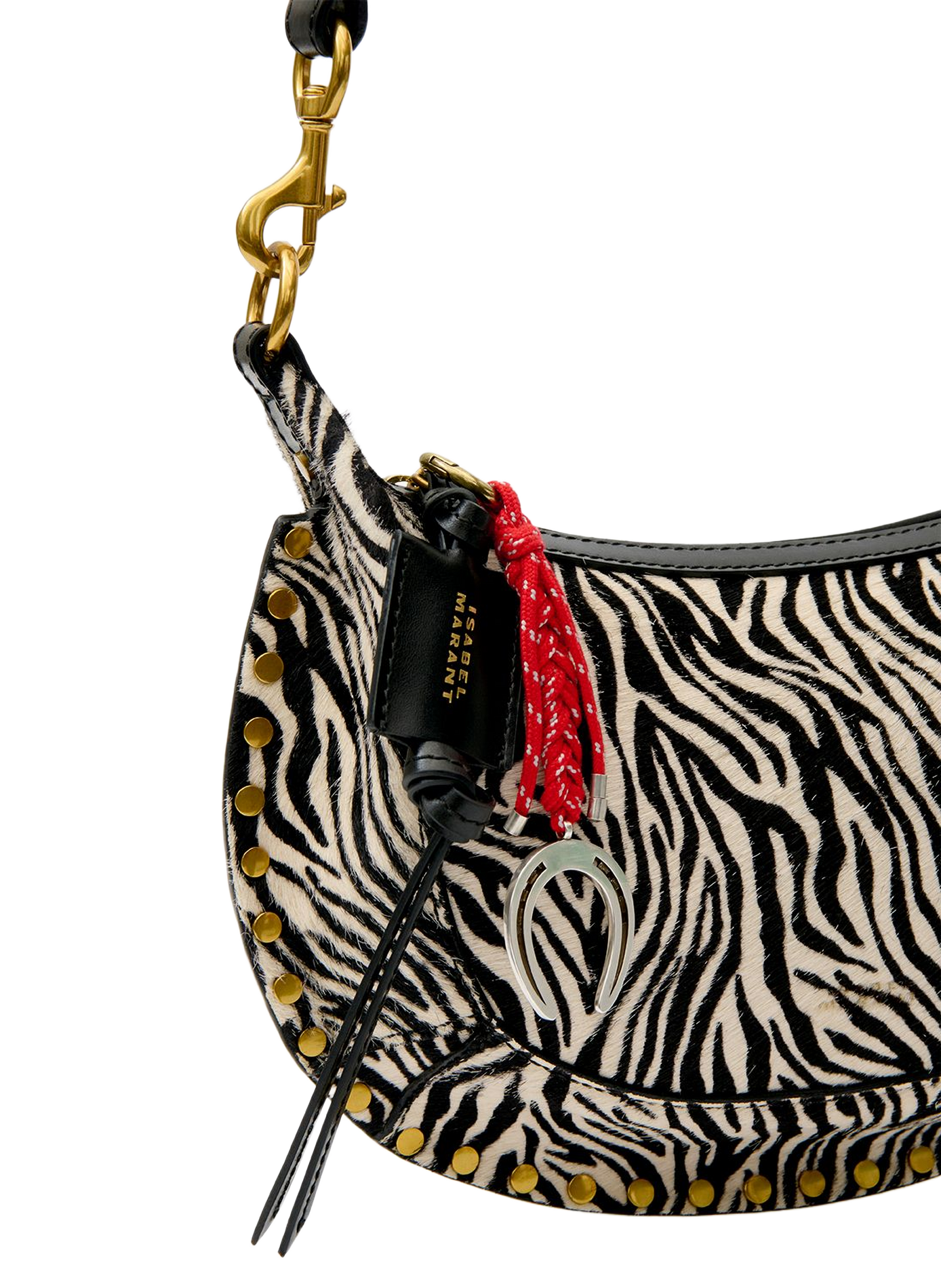 Porte-clés Horseshoe fer à cheval ISABEL MARANT Rouge