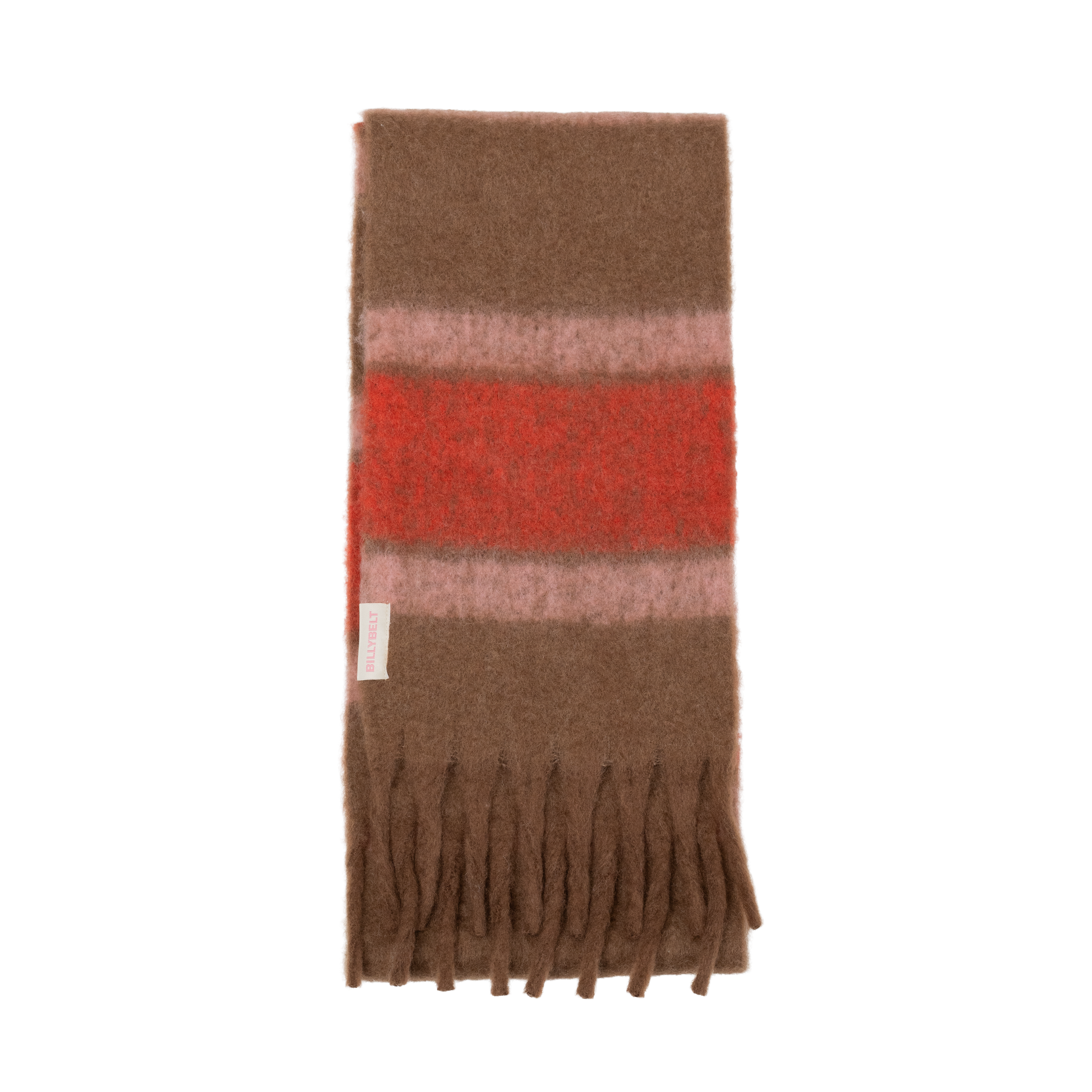 Echarpe en laine regular BILLYBELT Marron