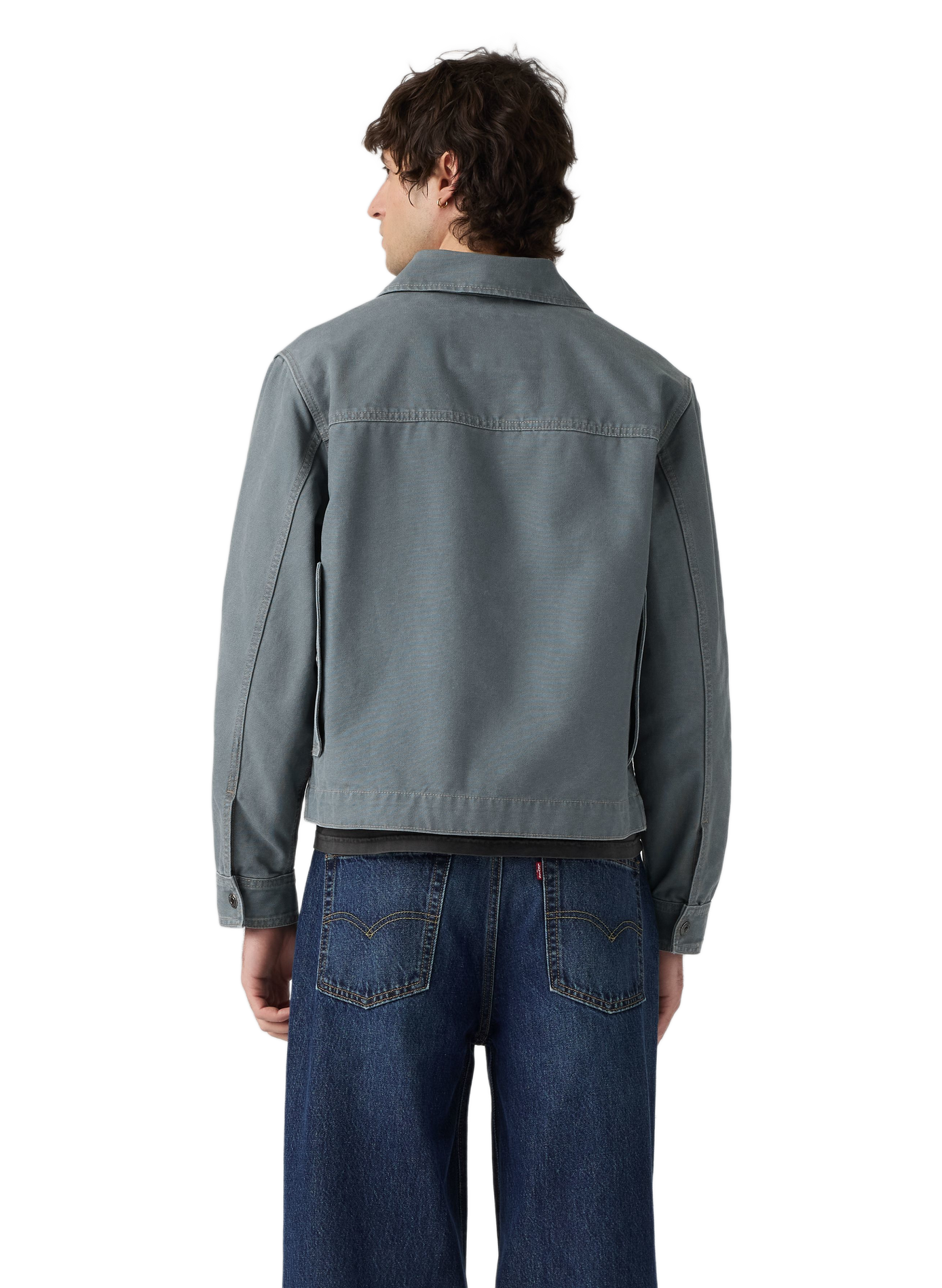 Jacke mit klassischem Baumwollkragen LEVI'S Blau