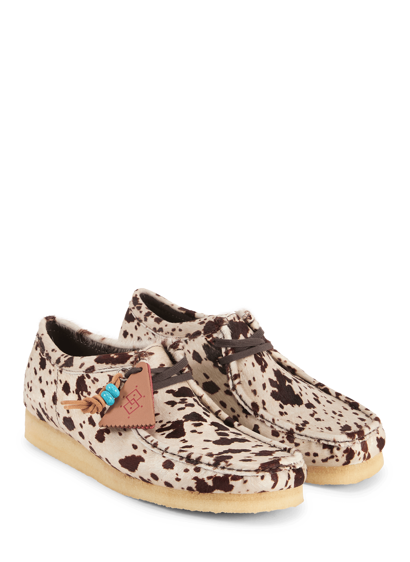 Derbies Wallabee en cuir CLARKS Multicolore
