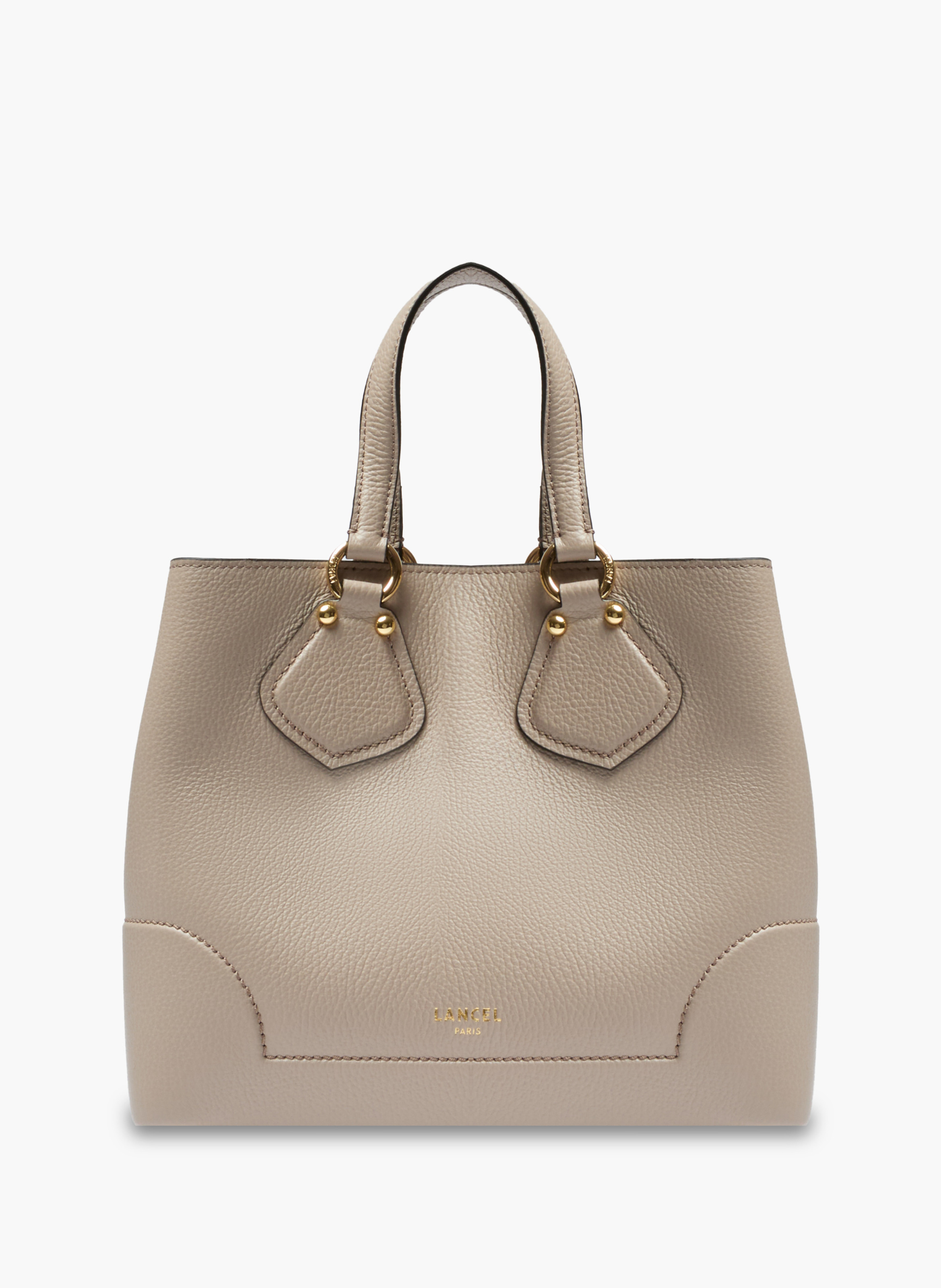 Cabas s neo izy de lancel en cuir LANCEL Gris