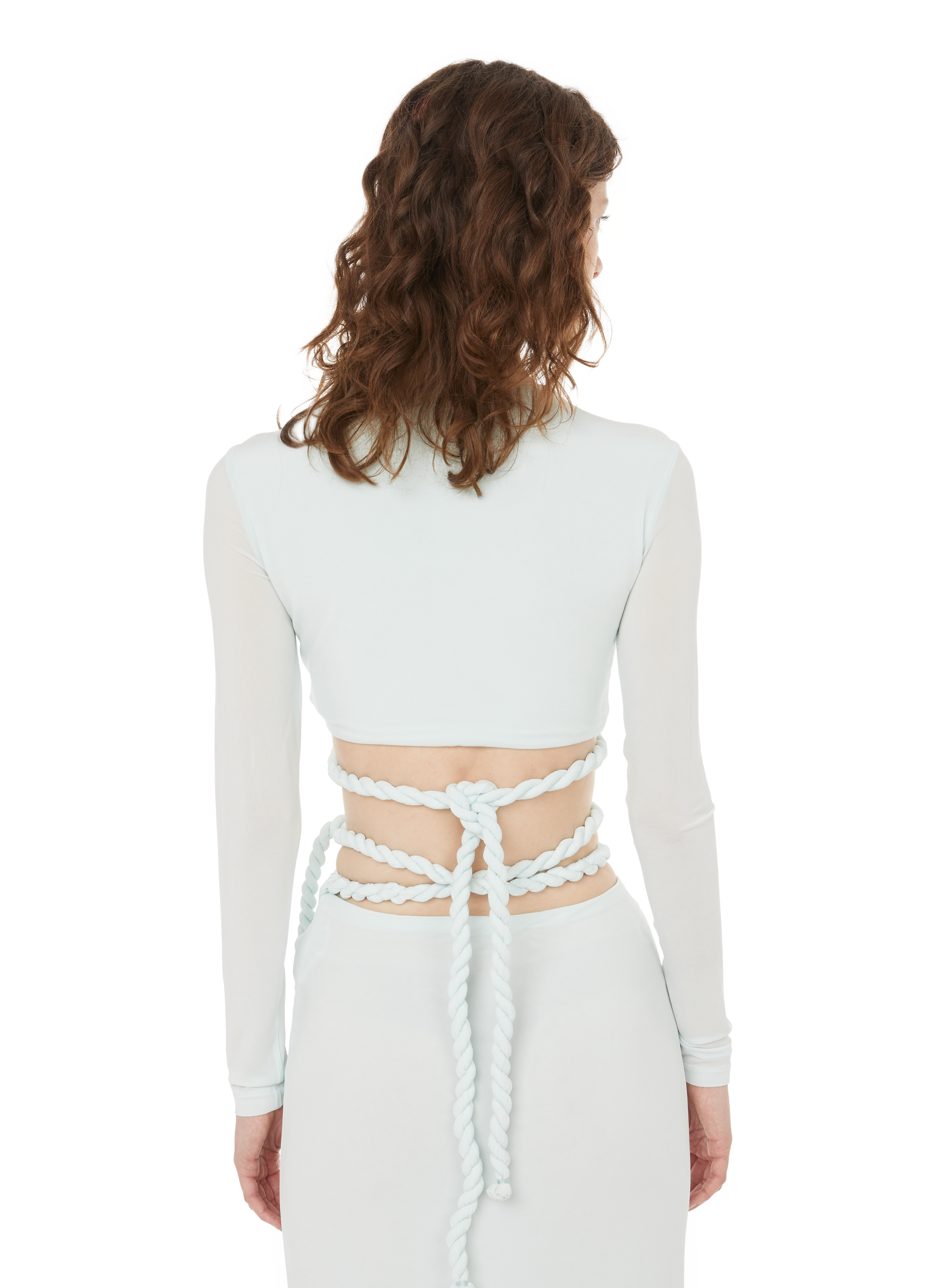Top court en viscose DION LEE Bleu