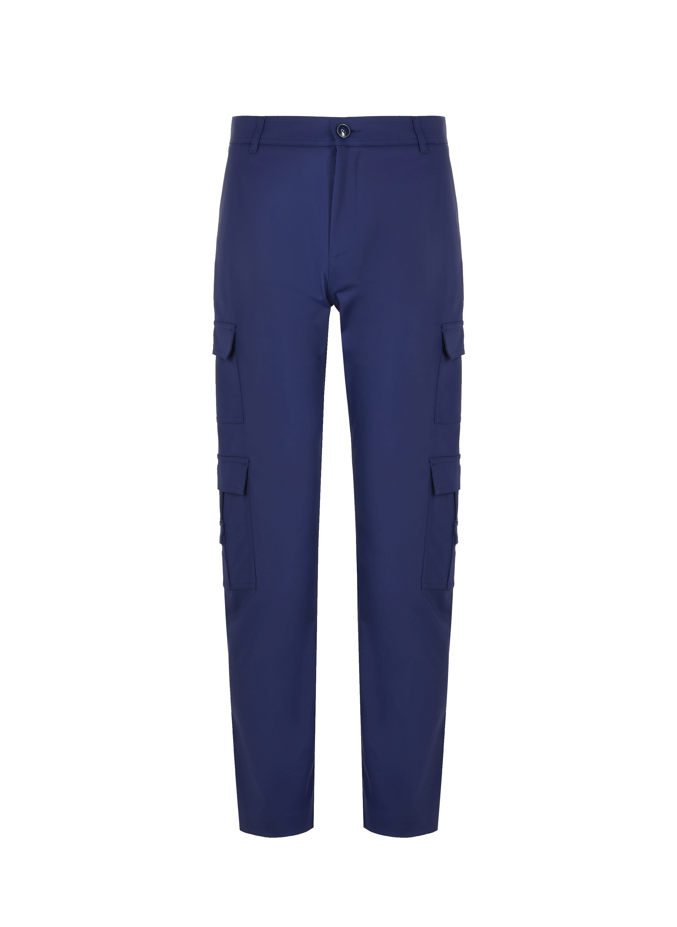 Pantalon cargo en coton mélangé