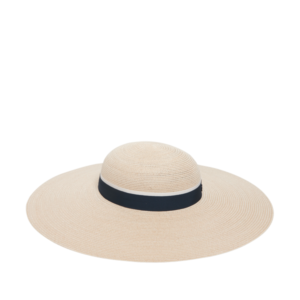 Maison Michel White Capeline Hat In Neutral