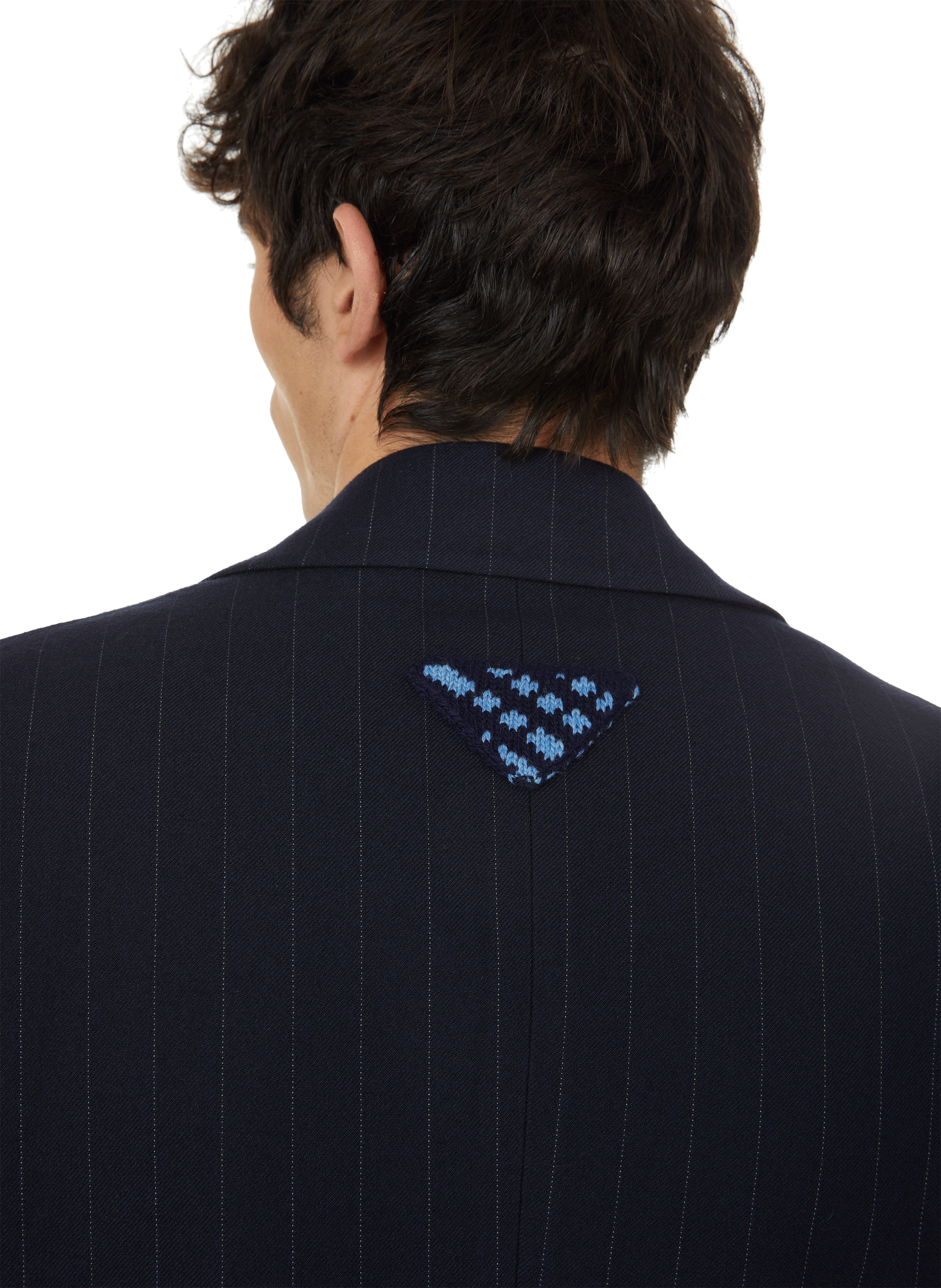 Wool jacket PRADA Blue