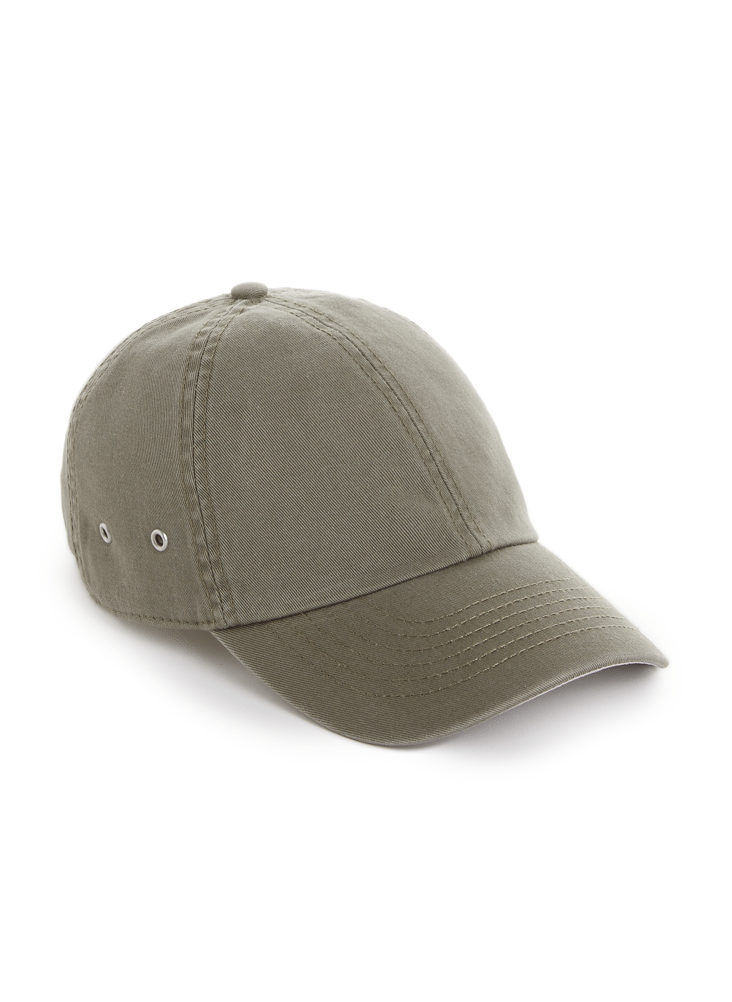 Cotton canvas baseball cap SAISON 1865 Green
