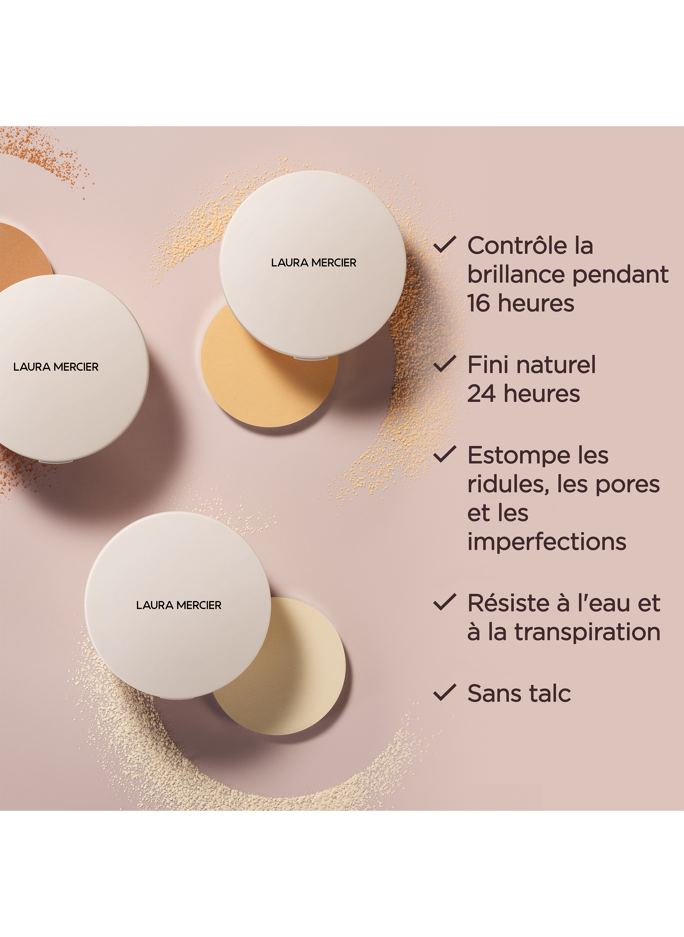 Ultra Blur Powder - Translucent Pressed Setting LAURA MERCIER Translucent