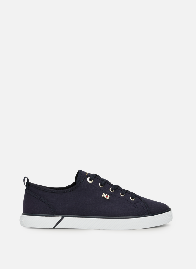 TOMMY HILFIGER canvas sneakers