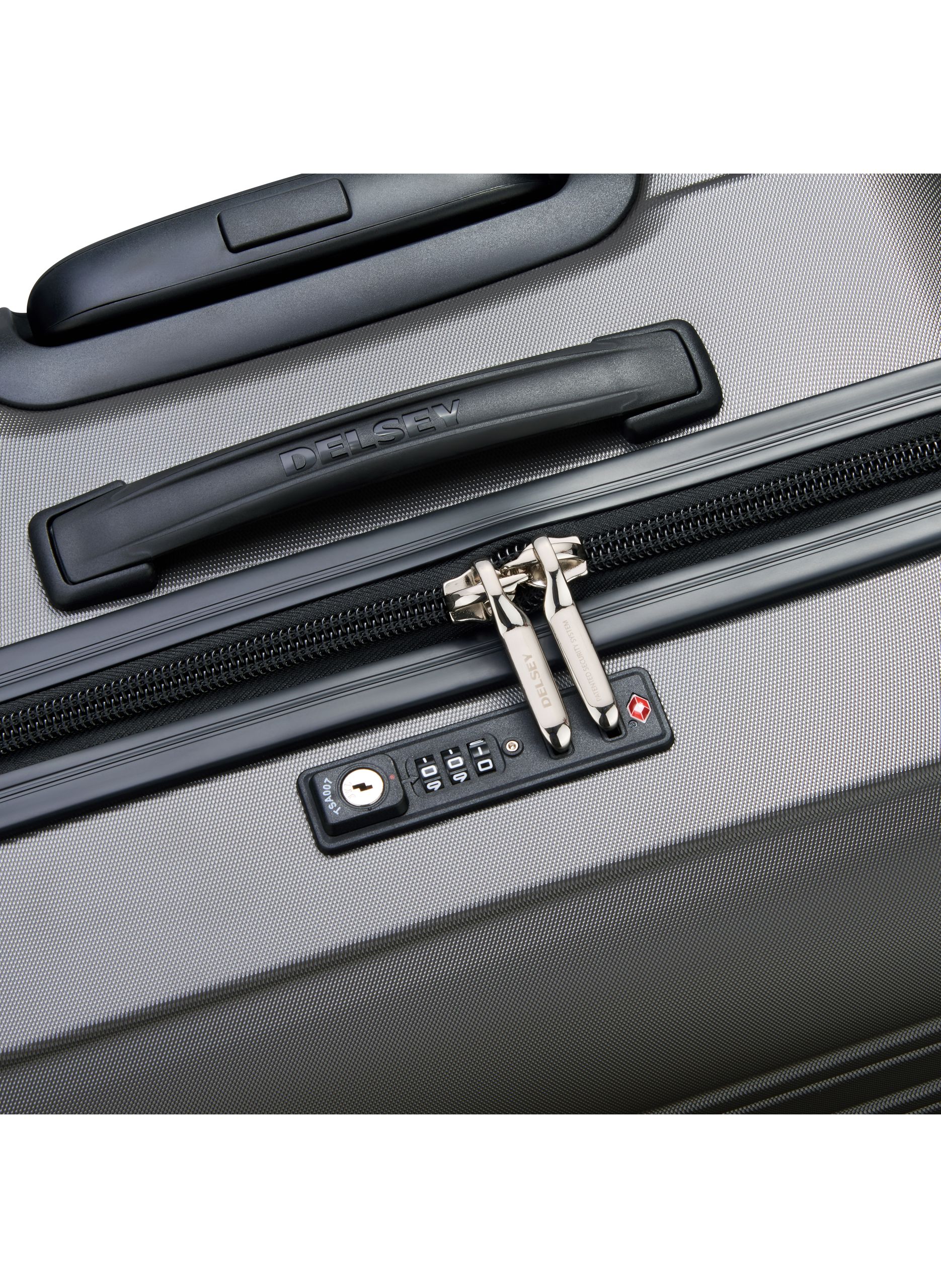 Valise soute rigide taille xl - segur 2.0 DELSEY PARIS Gris