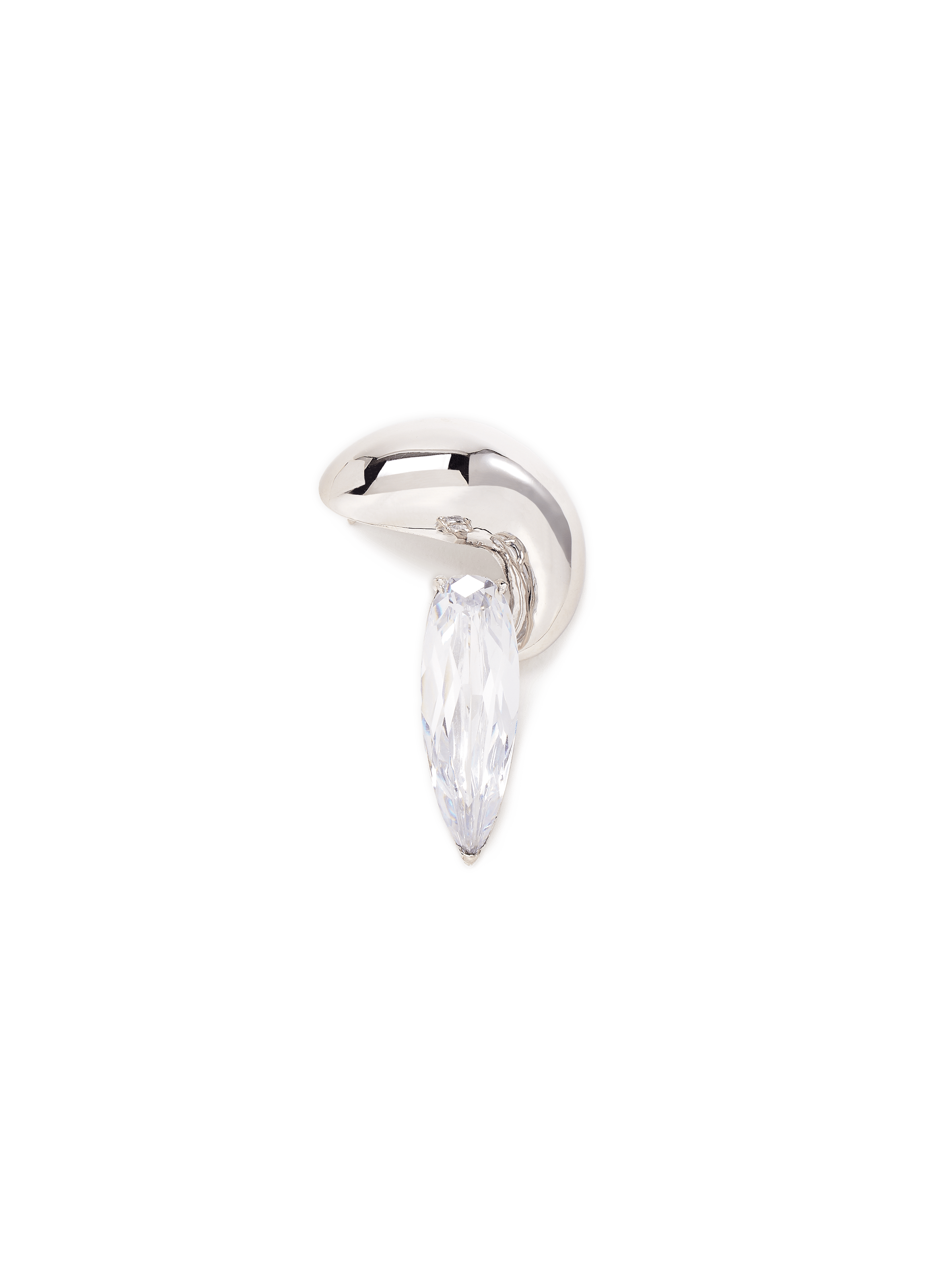 Oorbel en earcuff Blown Sharp Alien ALAN CROCETTI Zilver