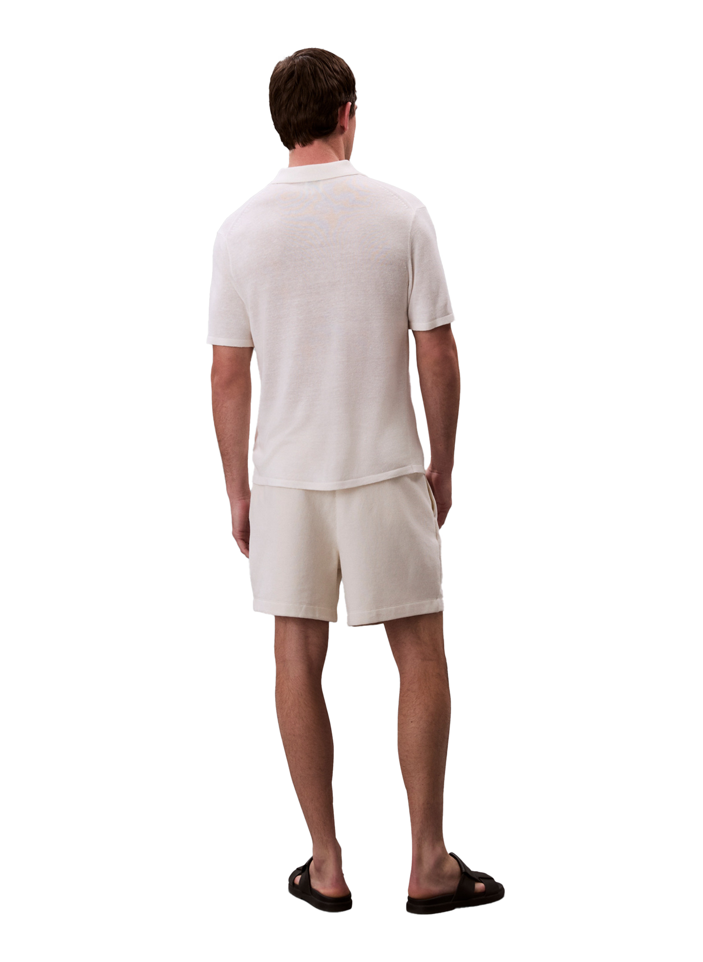 Short à taille élastique CALVIN KLEIN Beige