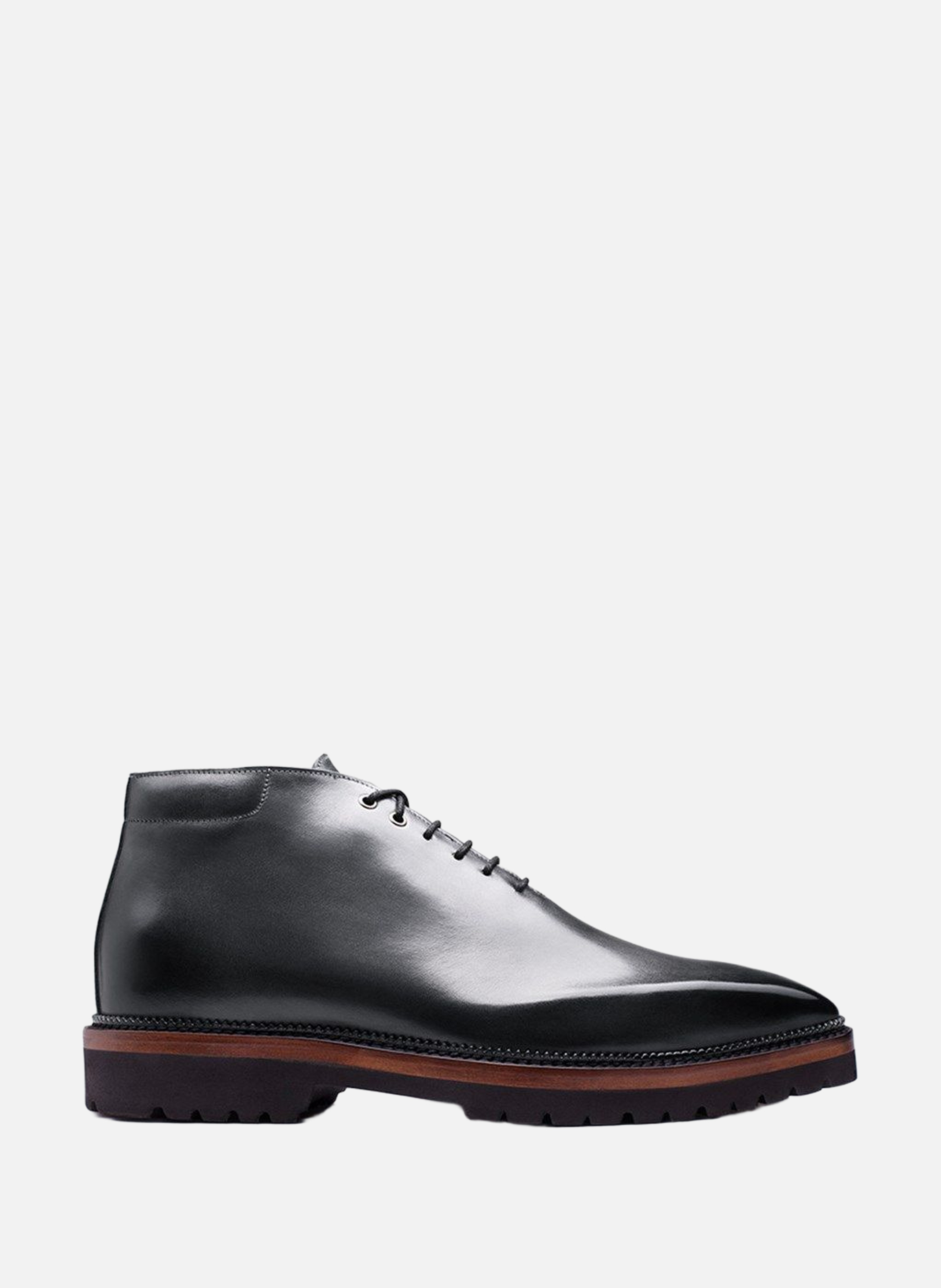 FINSBURY Boots cuir emilio Gris