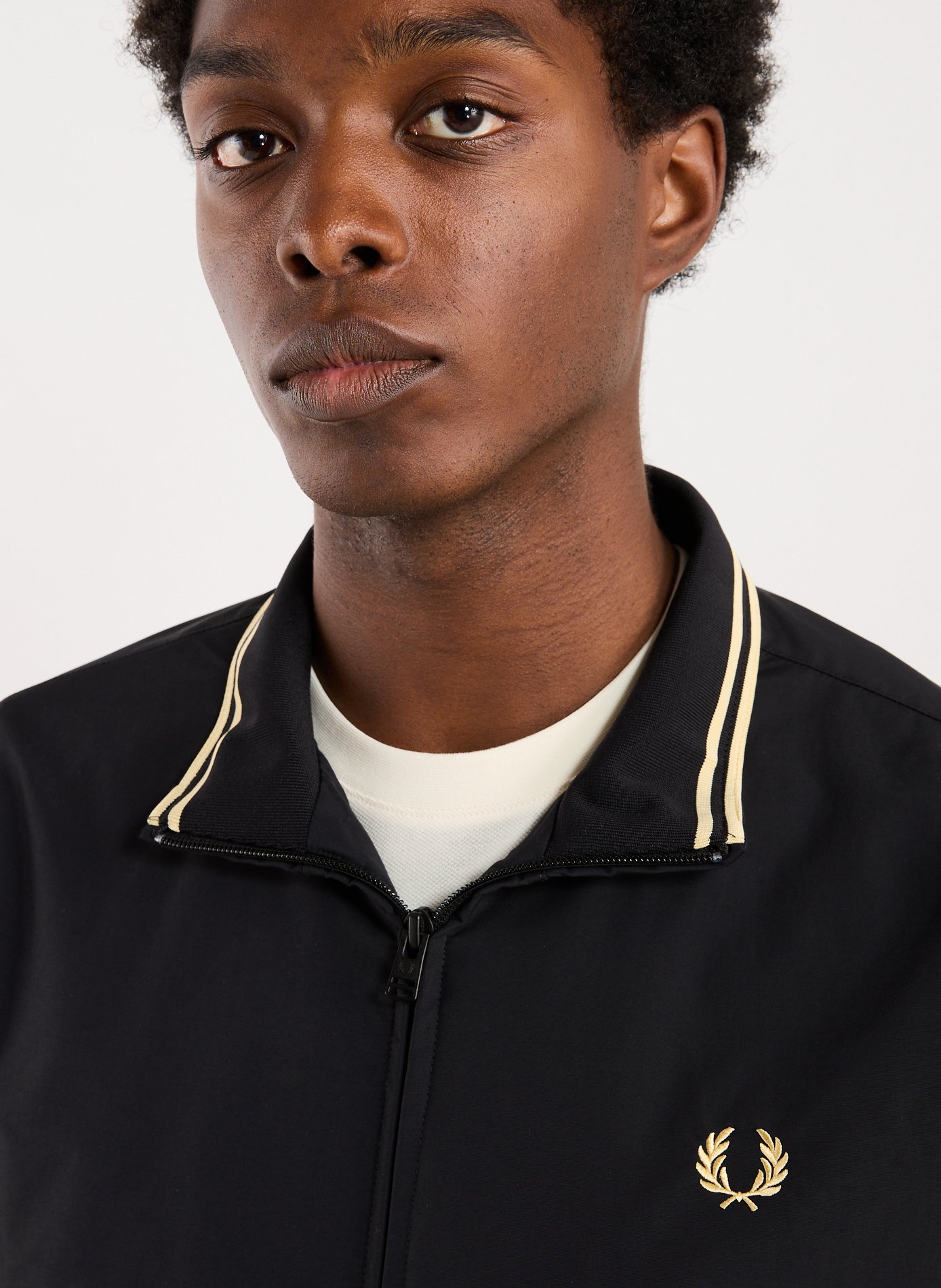 Blouson col montant  FRED PERRY Noir