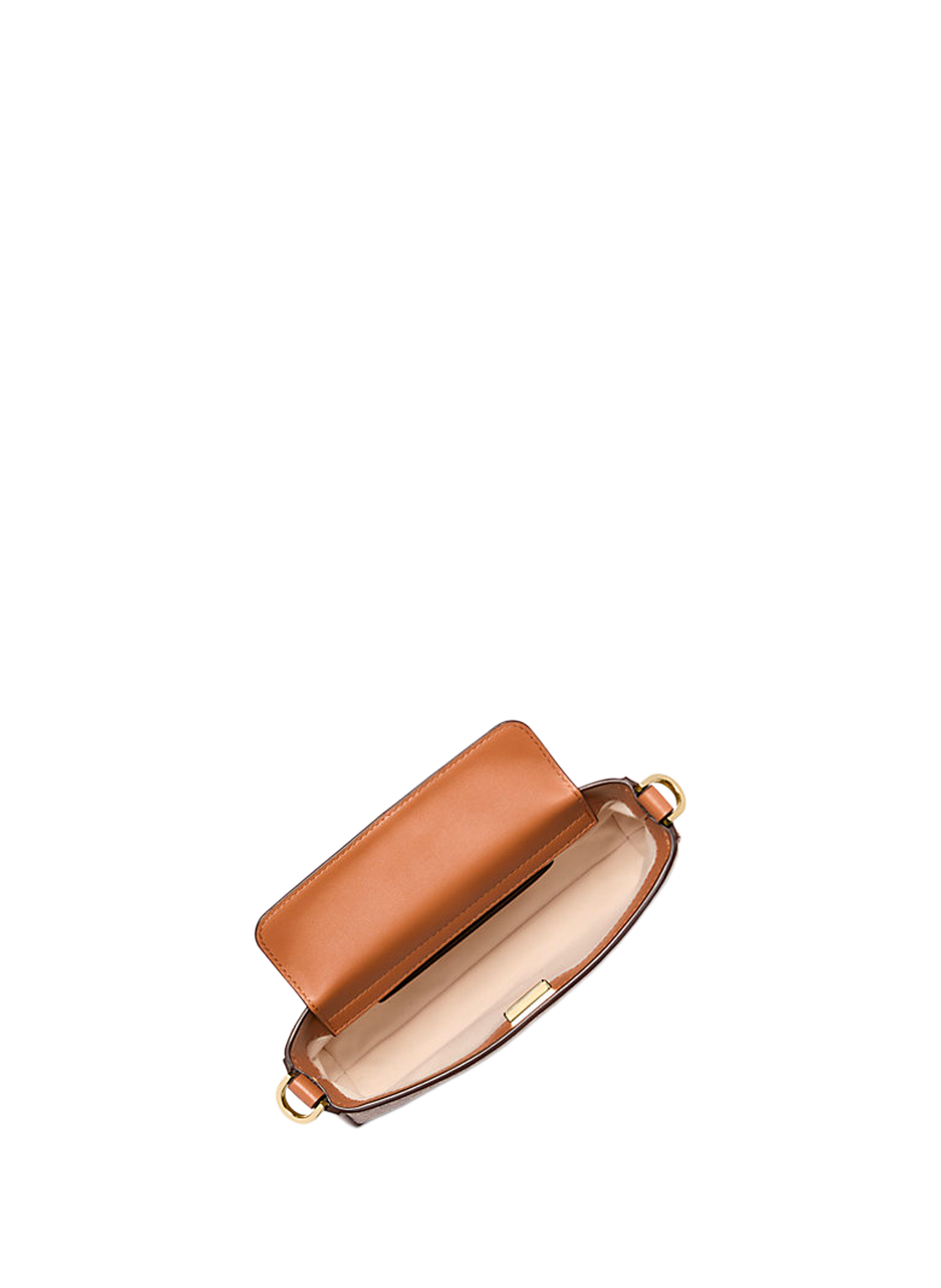 Monogram shoulder bag MICHAEL KORS White