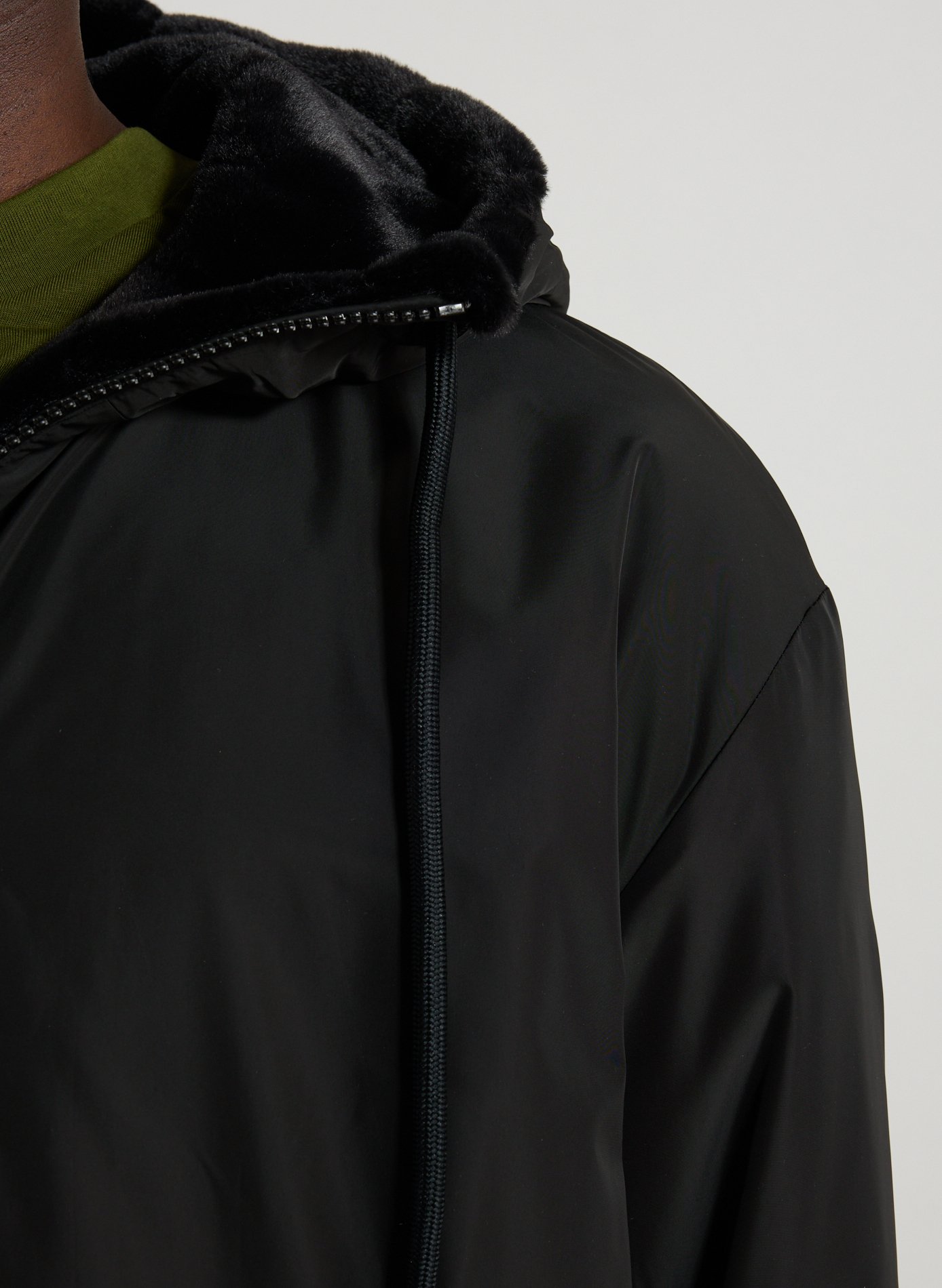 Reversible Borden Bunny hooded parka MOOSE KNUCKLES Black