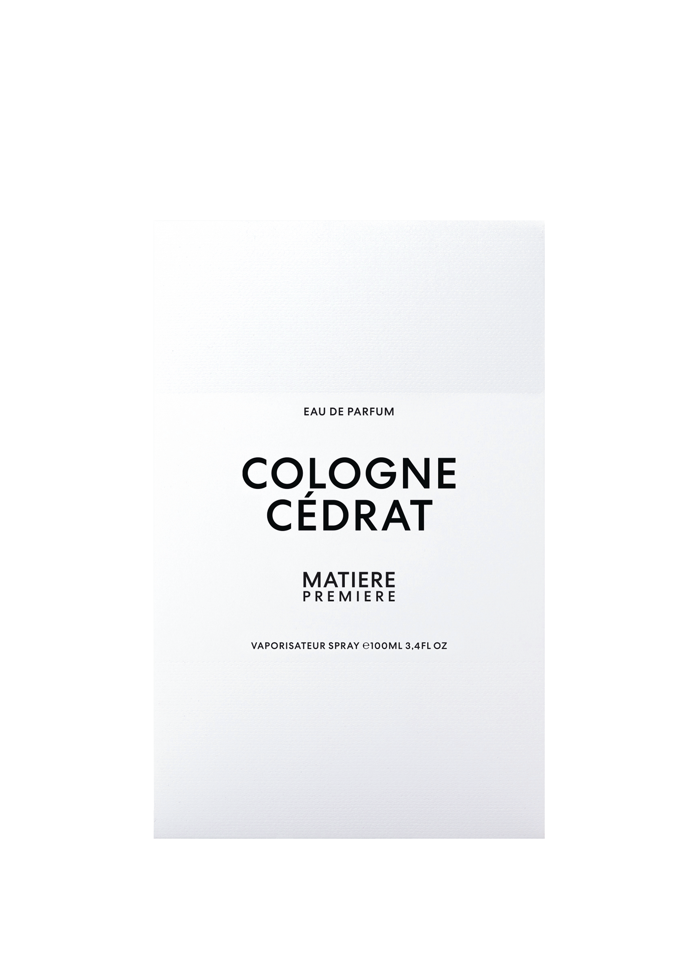 Cologne Cédrat Eau de Parfum MATIERE PREMIERE No color