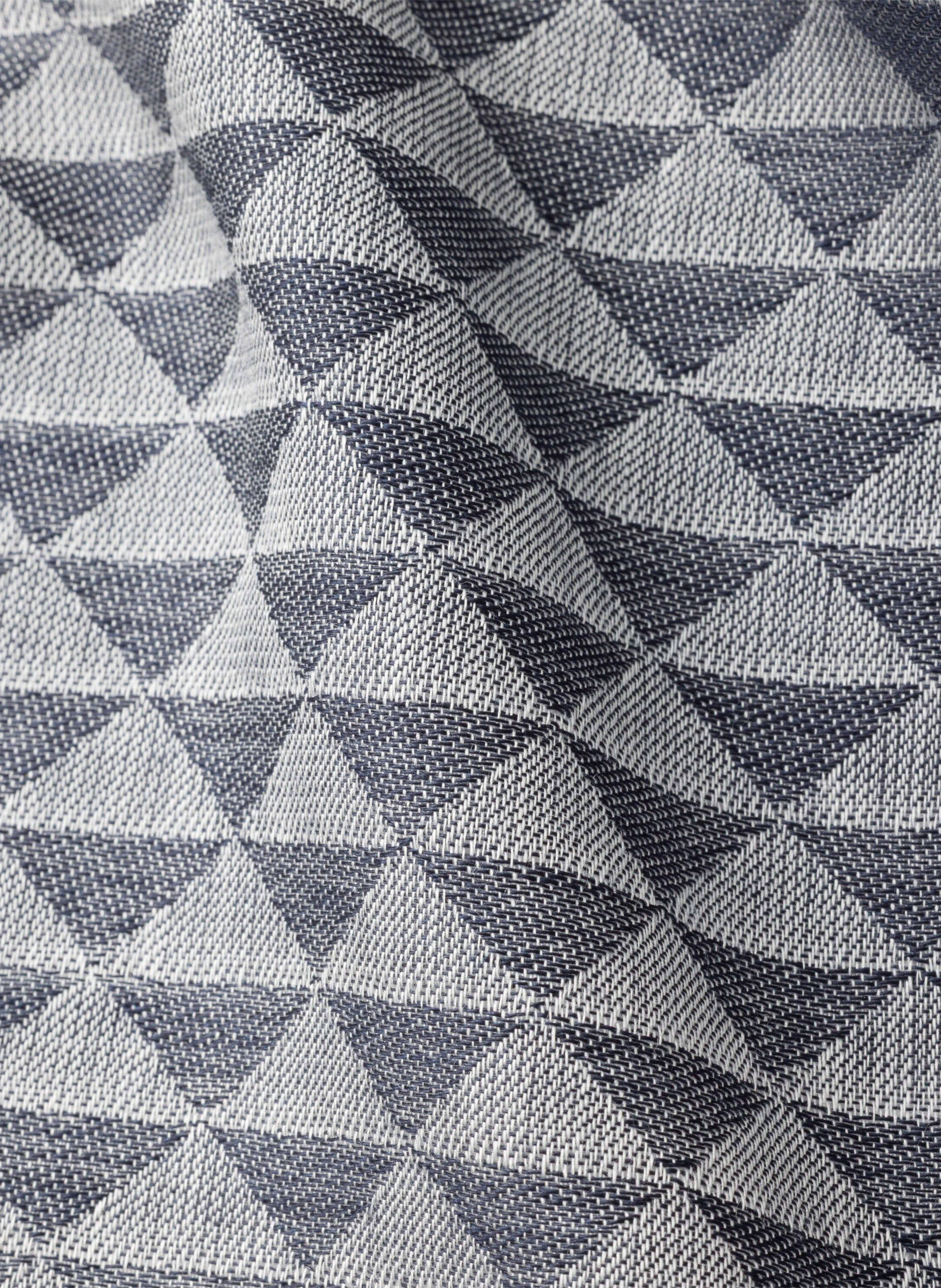 Écharpe en cachemire, laine et soie PRADA Bleu