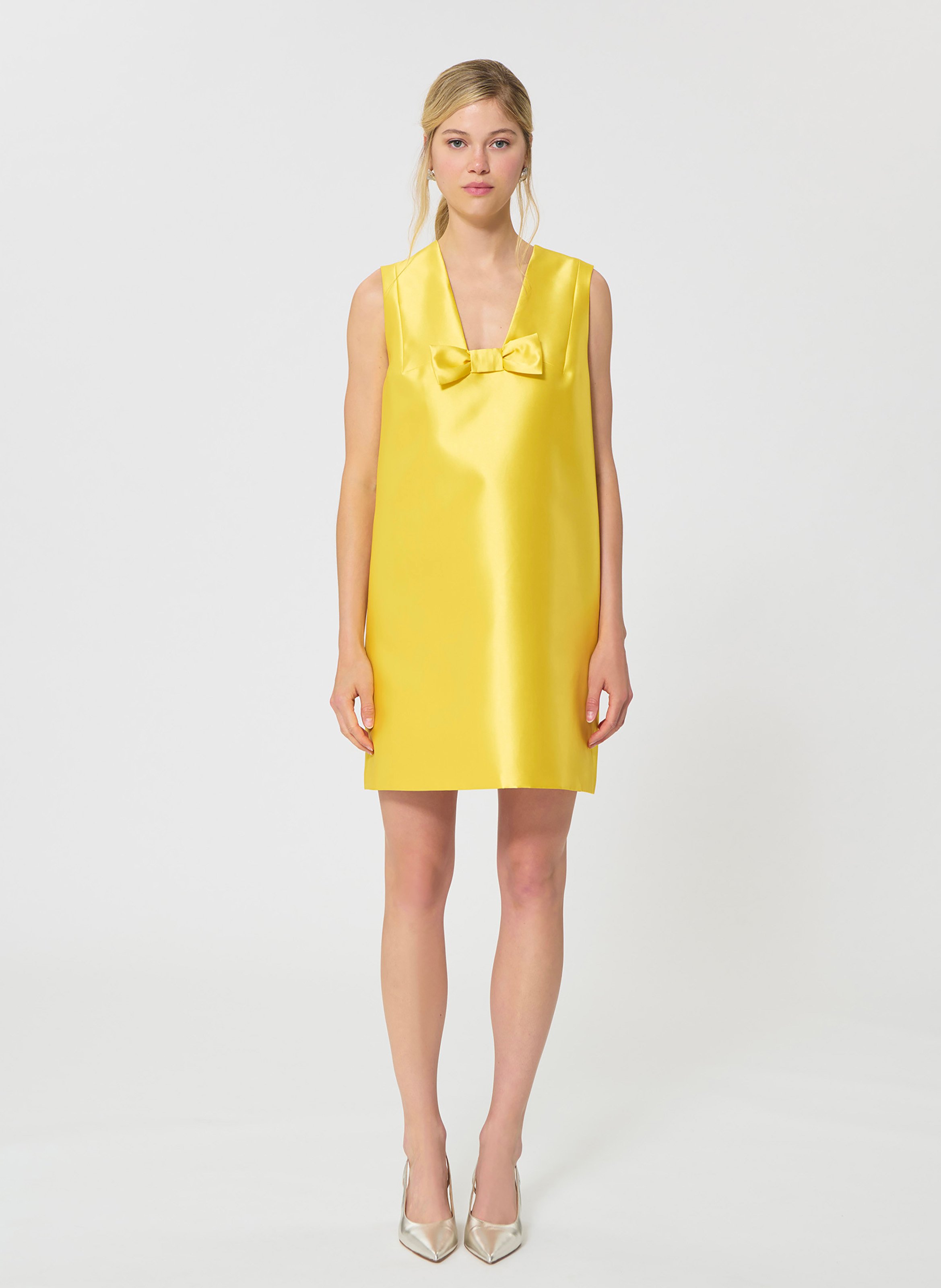 Robe rusane TARA JARMON Jaune