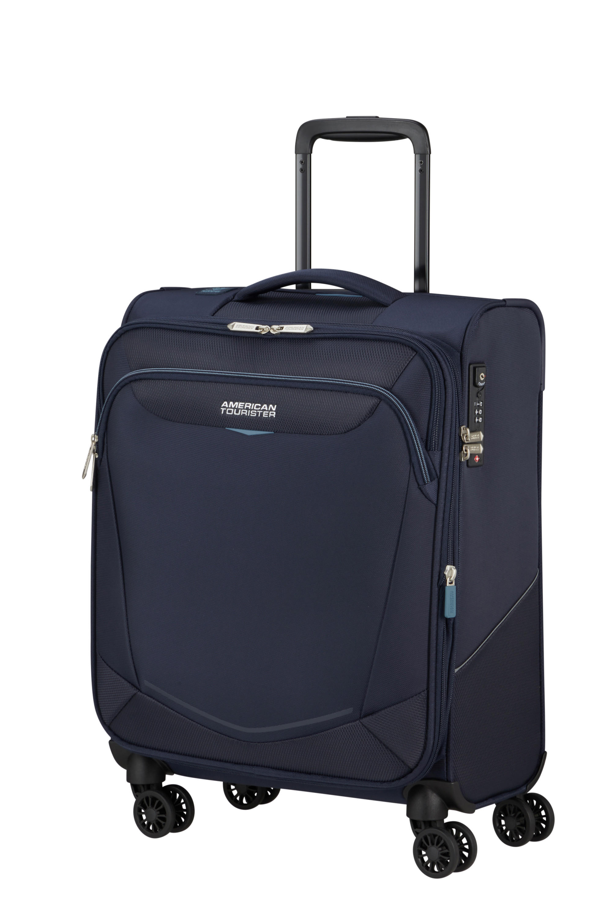 Summerride valise 4 roues taille s AMERICAN TOURISTER Bleu
