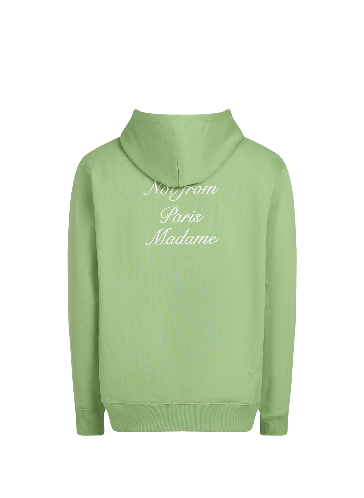 Cotton hoodie DROLE DE MONSIEUR Green