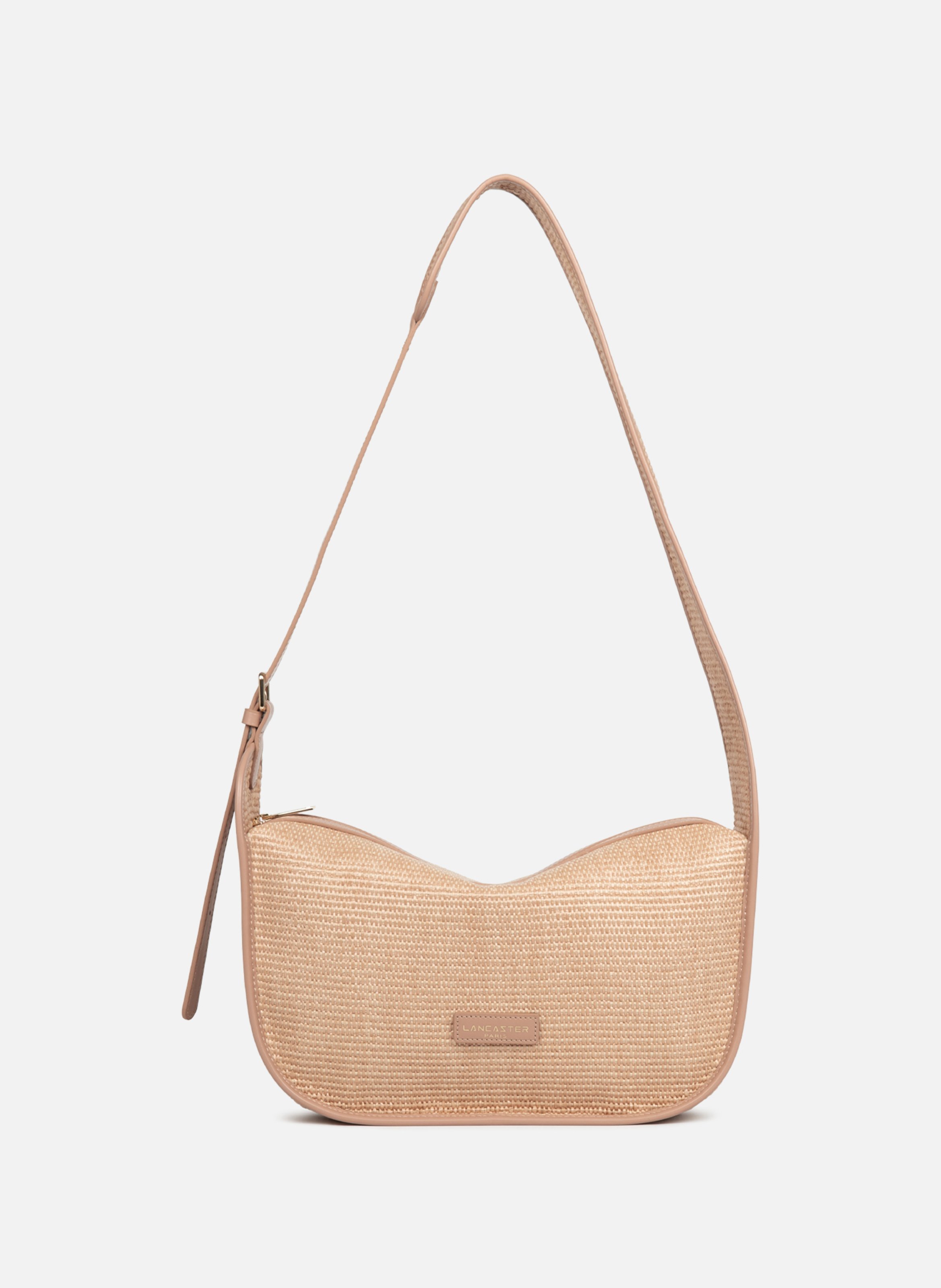 Sac besace - mini osier LANCASTER Beige