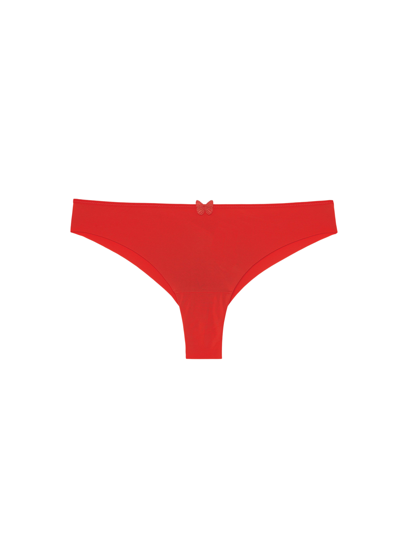 Tanga Miss Joy butterfly detail PASSIONATA Red