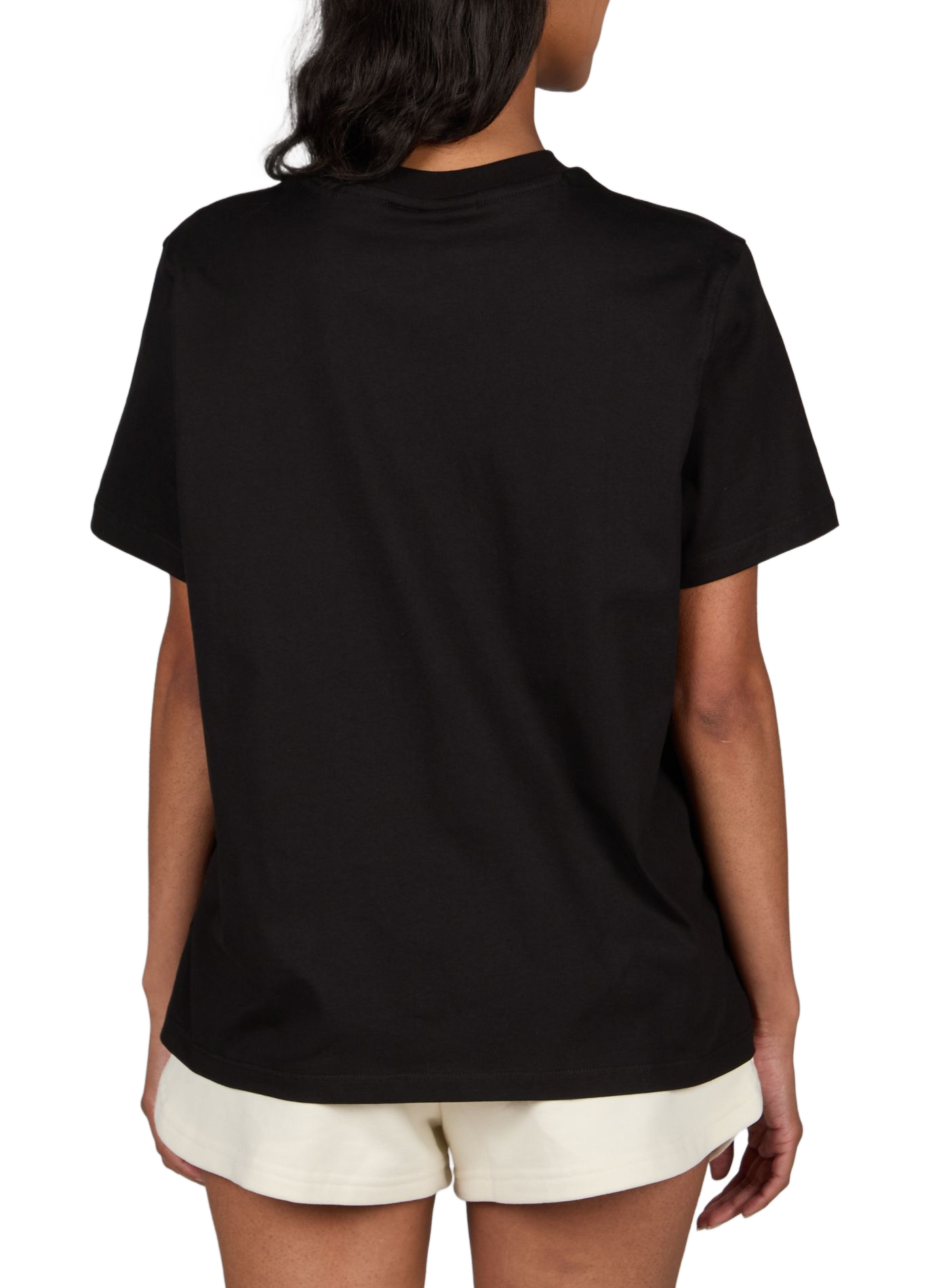 Straight T-shirt with screen-printed logo GERTRUDE ET GASTON Black