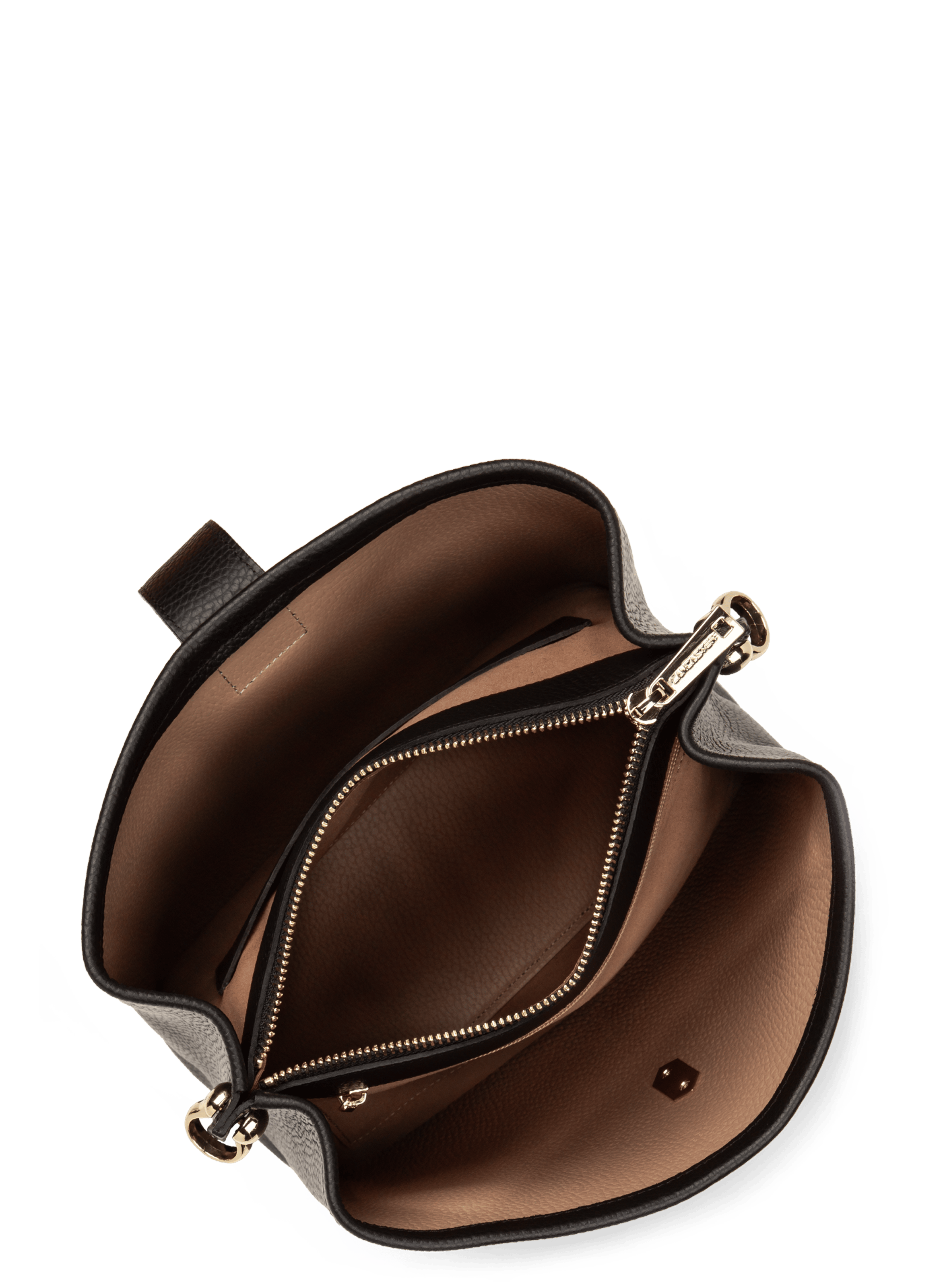 Bucket bag - top double LANCASTER Black