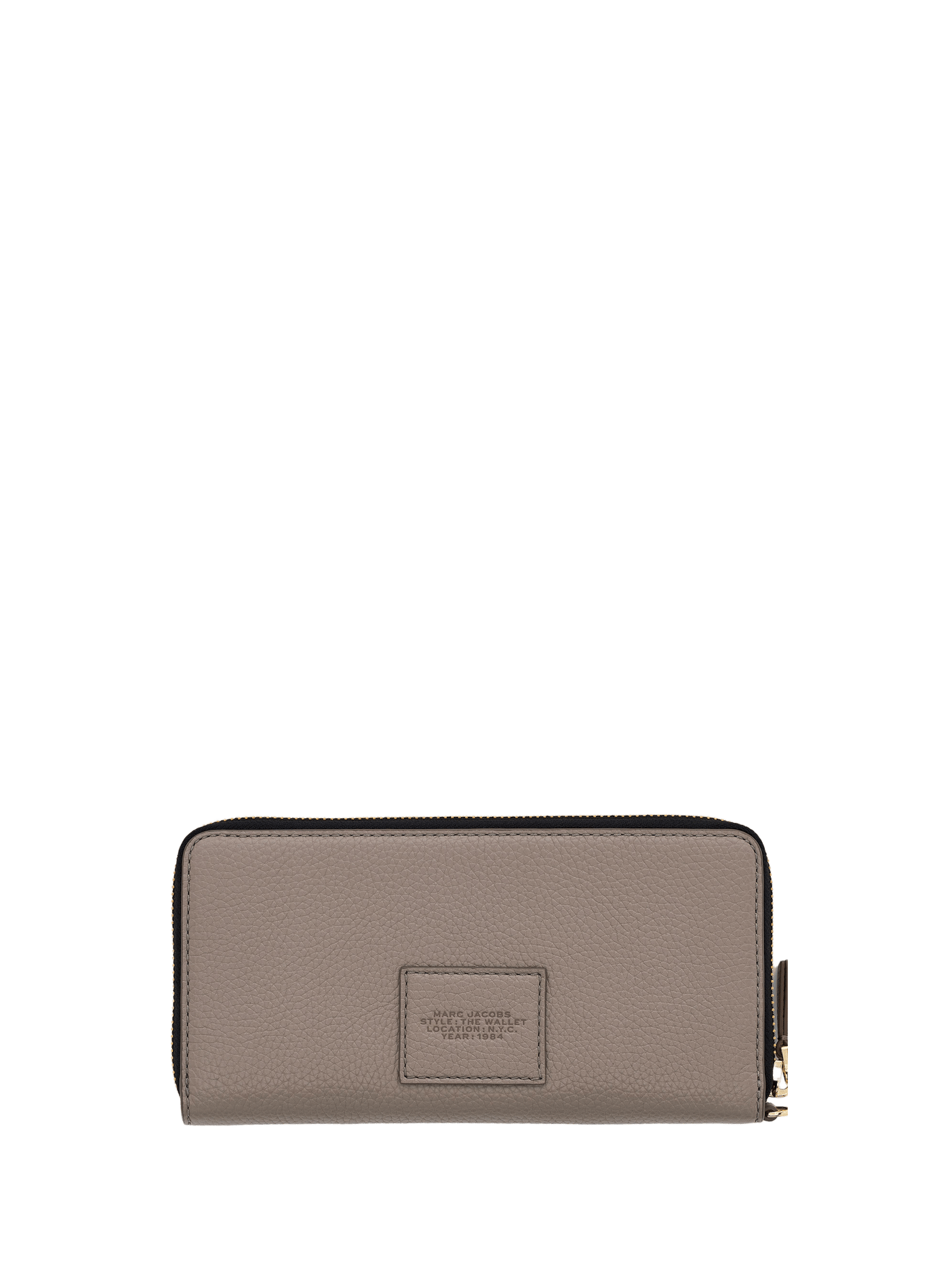 Le portefeuille continental en cuir MARC JACOBS Gris