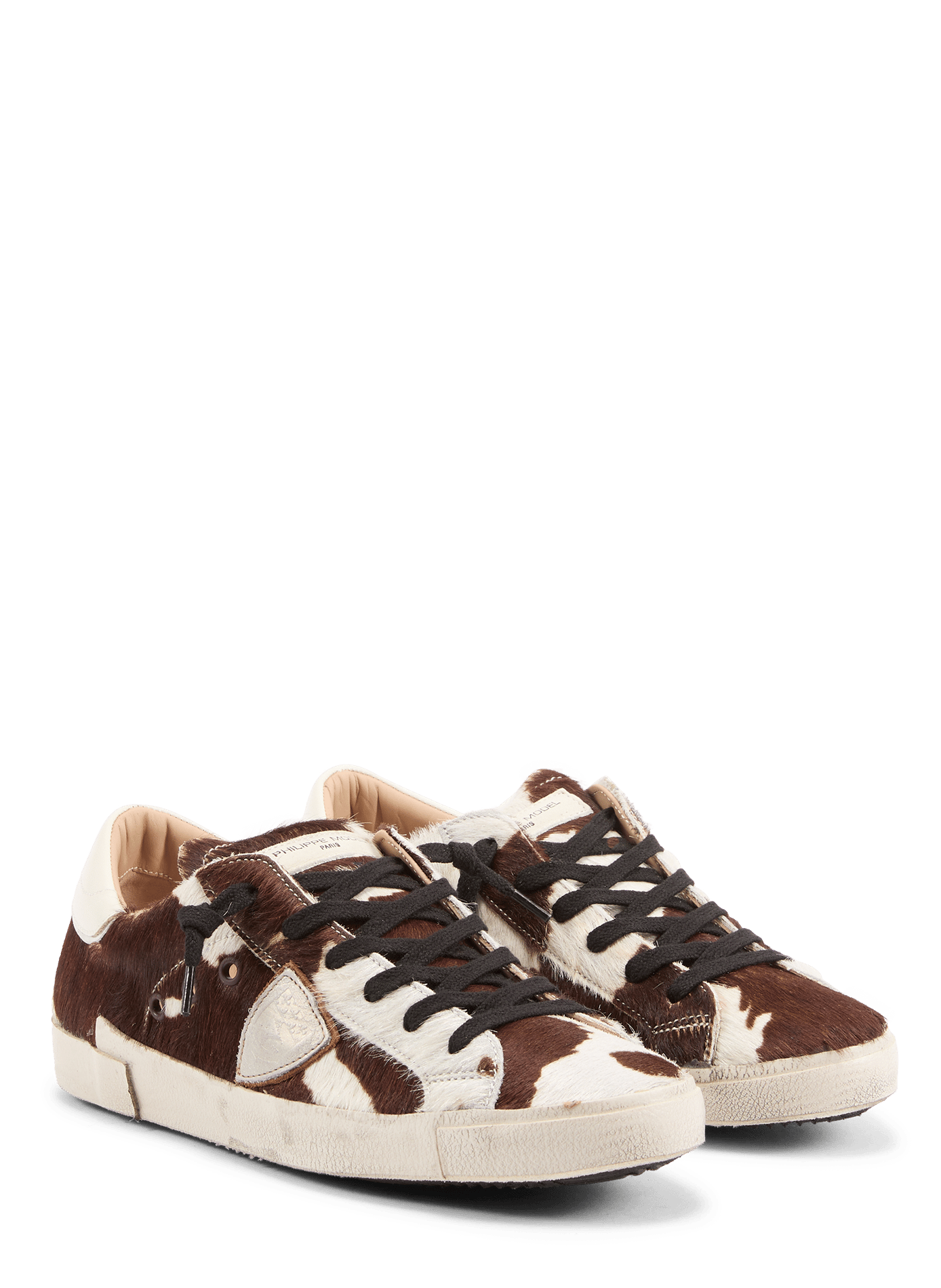 Baskets basses en cuir PHILIPPE MODEL Blanc