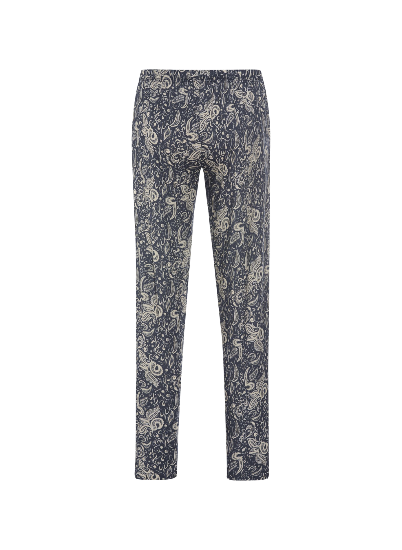 Pantalon droit en coton HANRO Bleu
