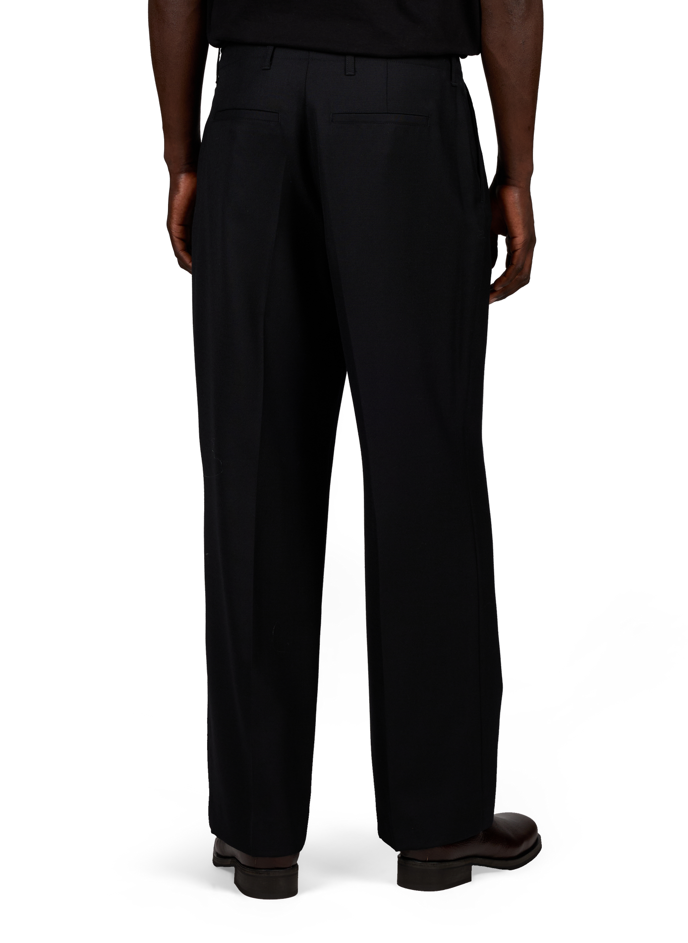 Cropped wool trousers OUR LEGACY Black