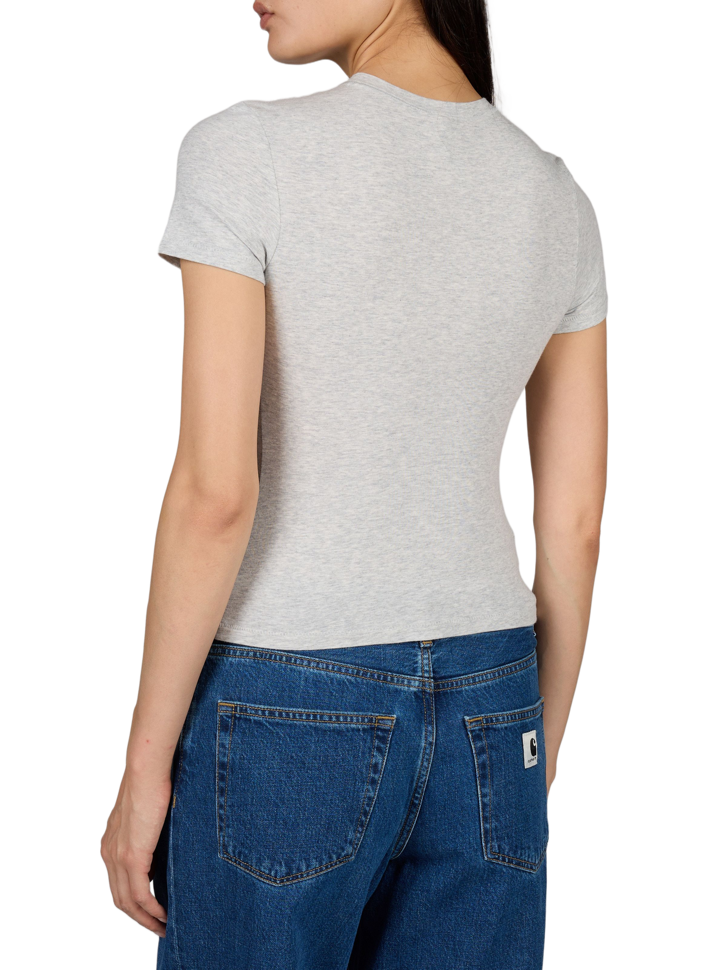 Set aus 2 T-Shirts aus Mischgewebe SKIMS Grau