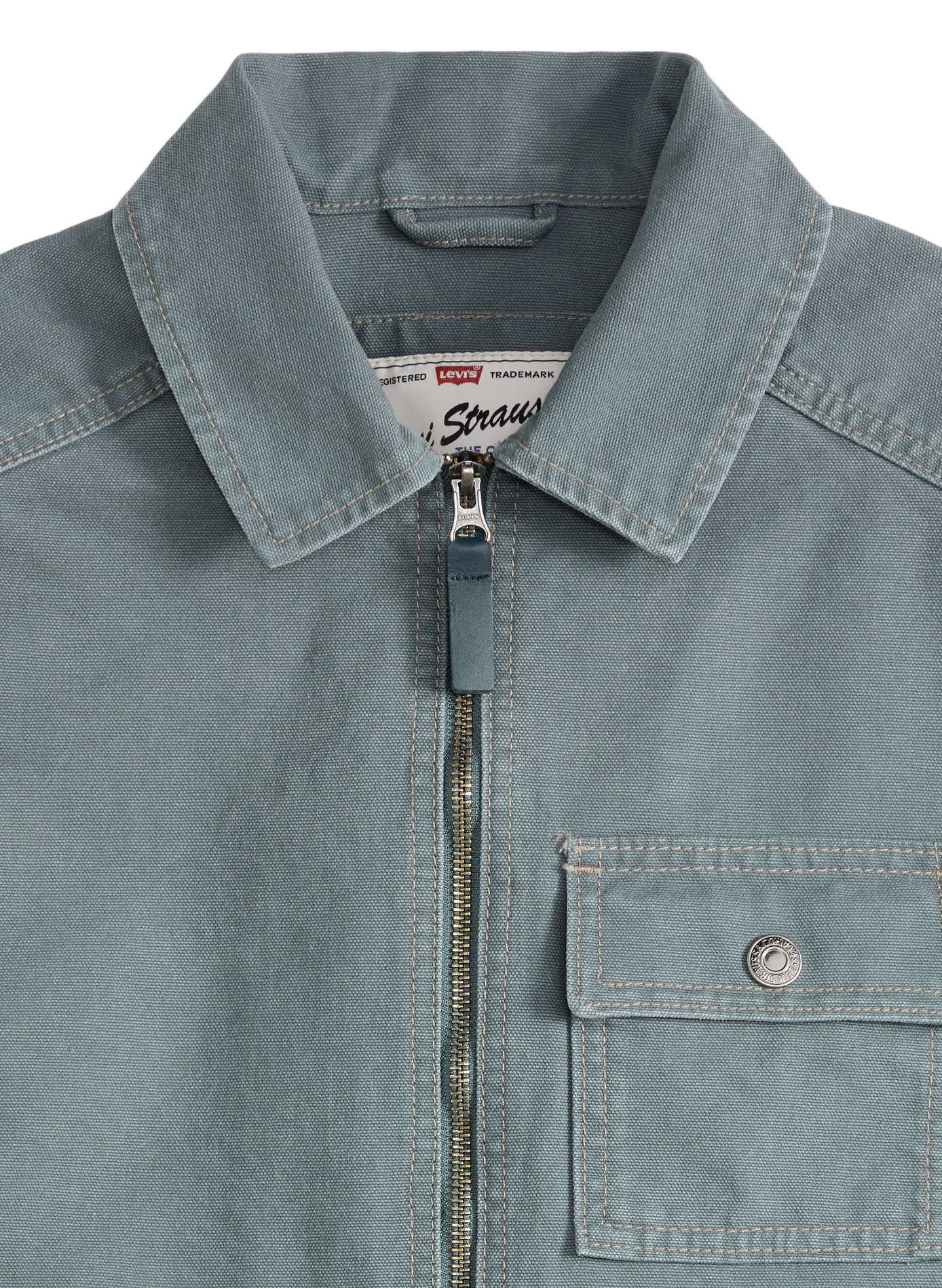 Jacke mit klassischem Baumwollkragen LEVI'S Blau