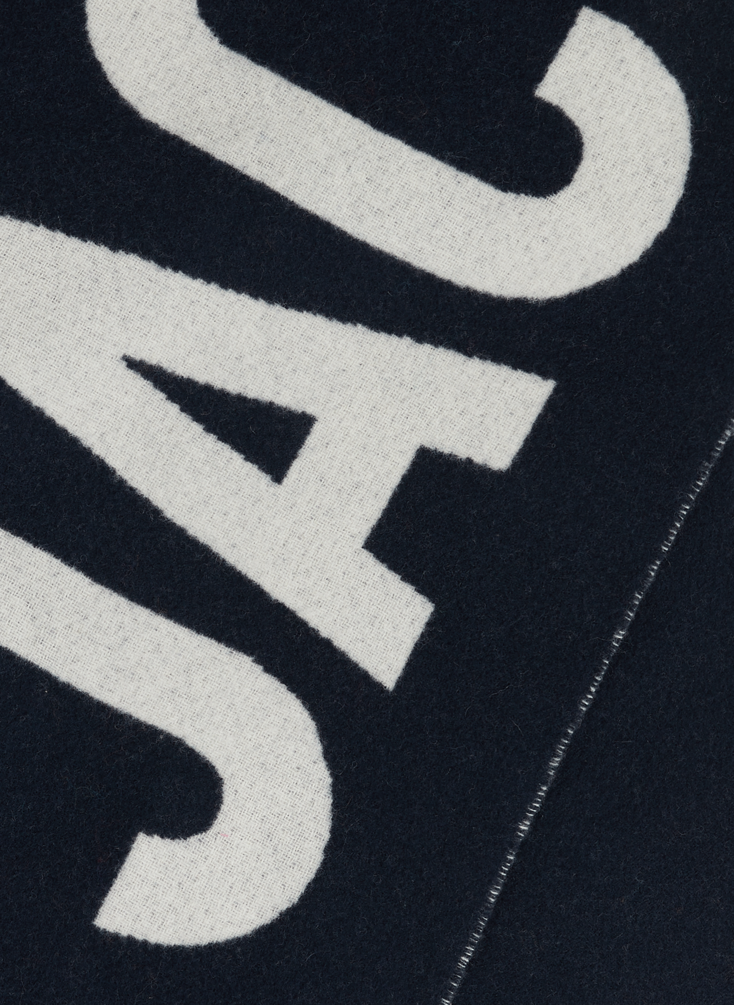 L'écharpe Jacquemus en laine JACQUEMUS Bleu