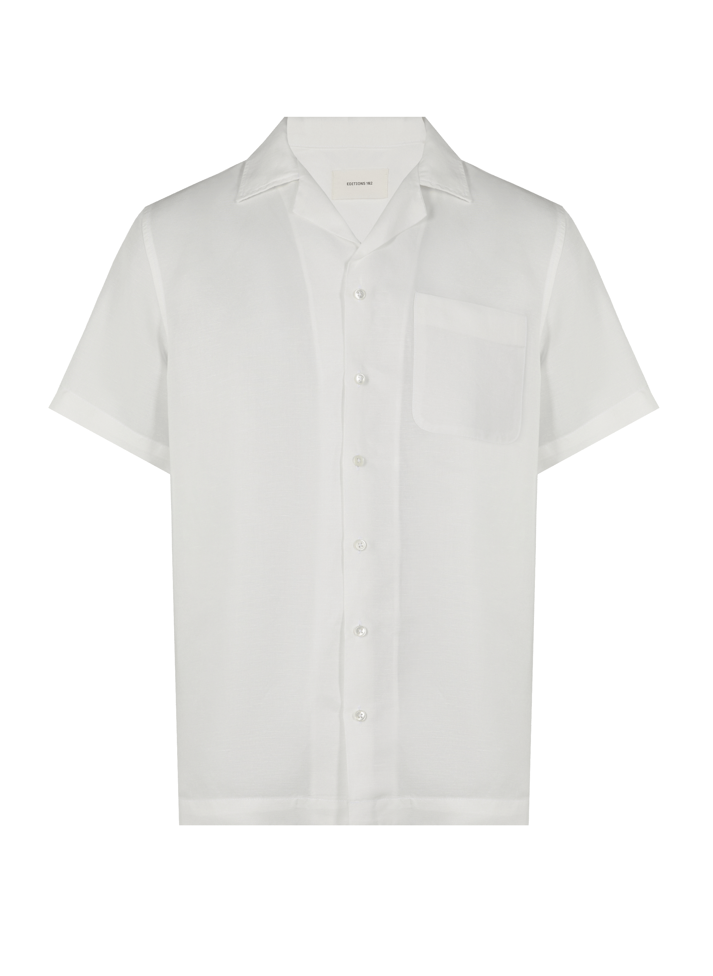 Barac linen and lyocell shirt EDITIONS 102 White
