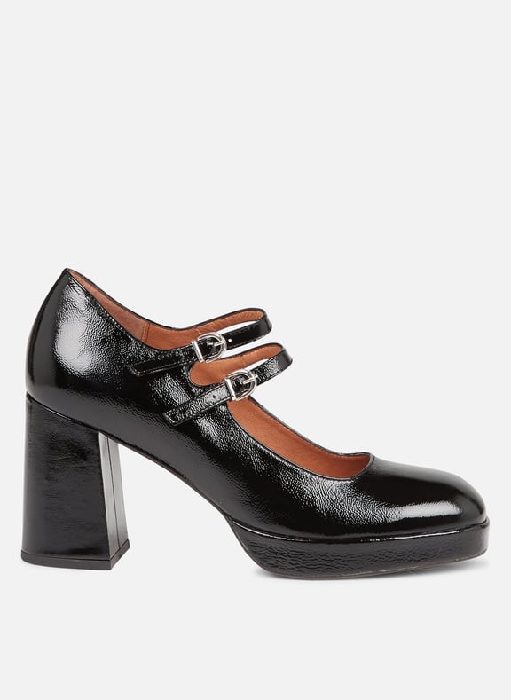 Babies en cuir verni verite Noir by JONAK JONAK Babies en cuir verni verite Noir