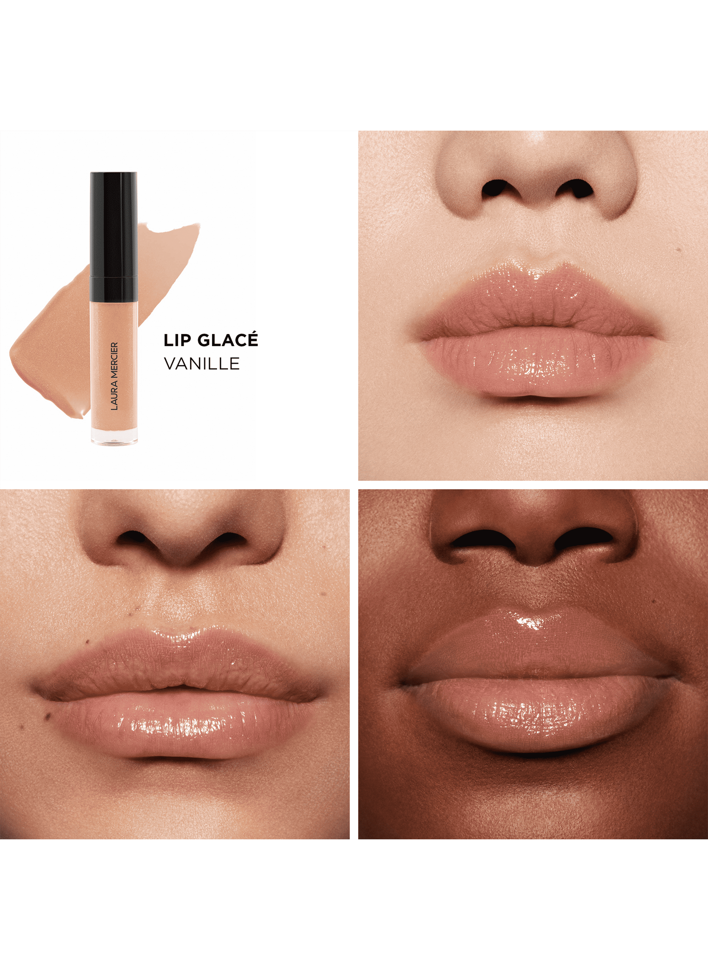Gloss - Lip Glacé LAURA MERCIER 15 vanille