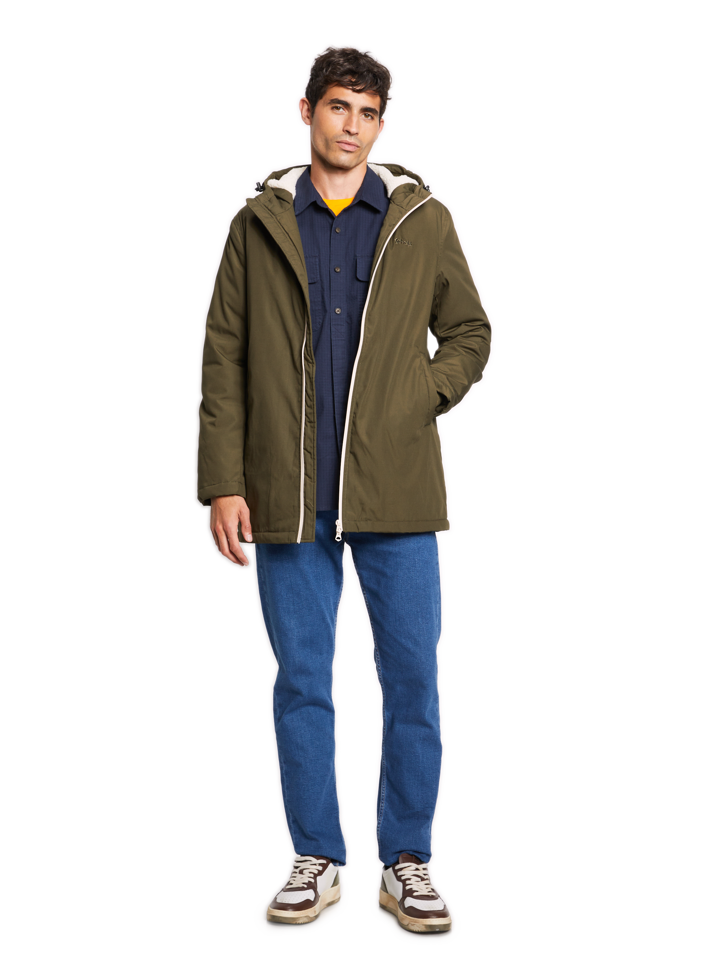 Parka Bluster SCHOTT Kaki