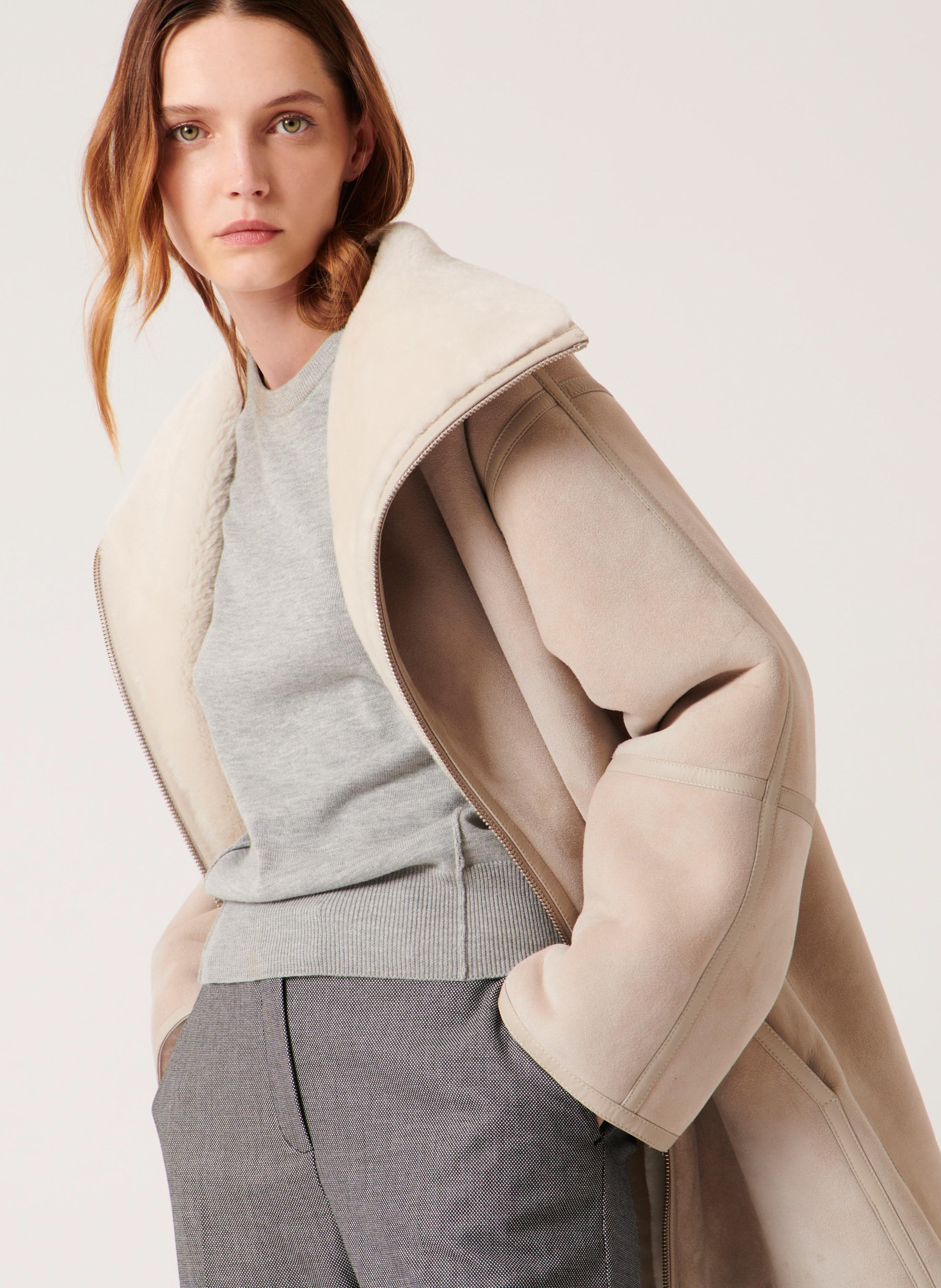 Manteau  maya ZAPA Blanc