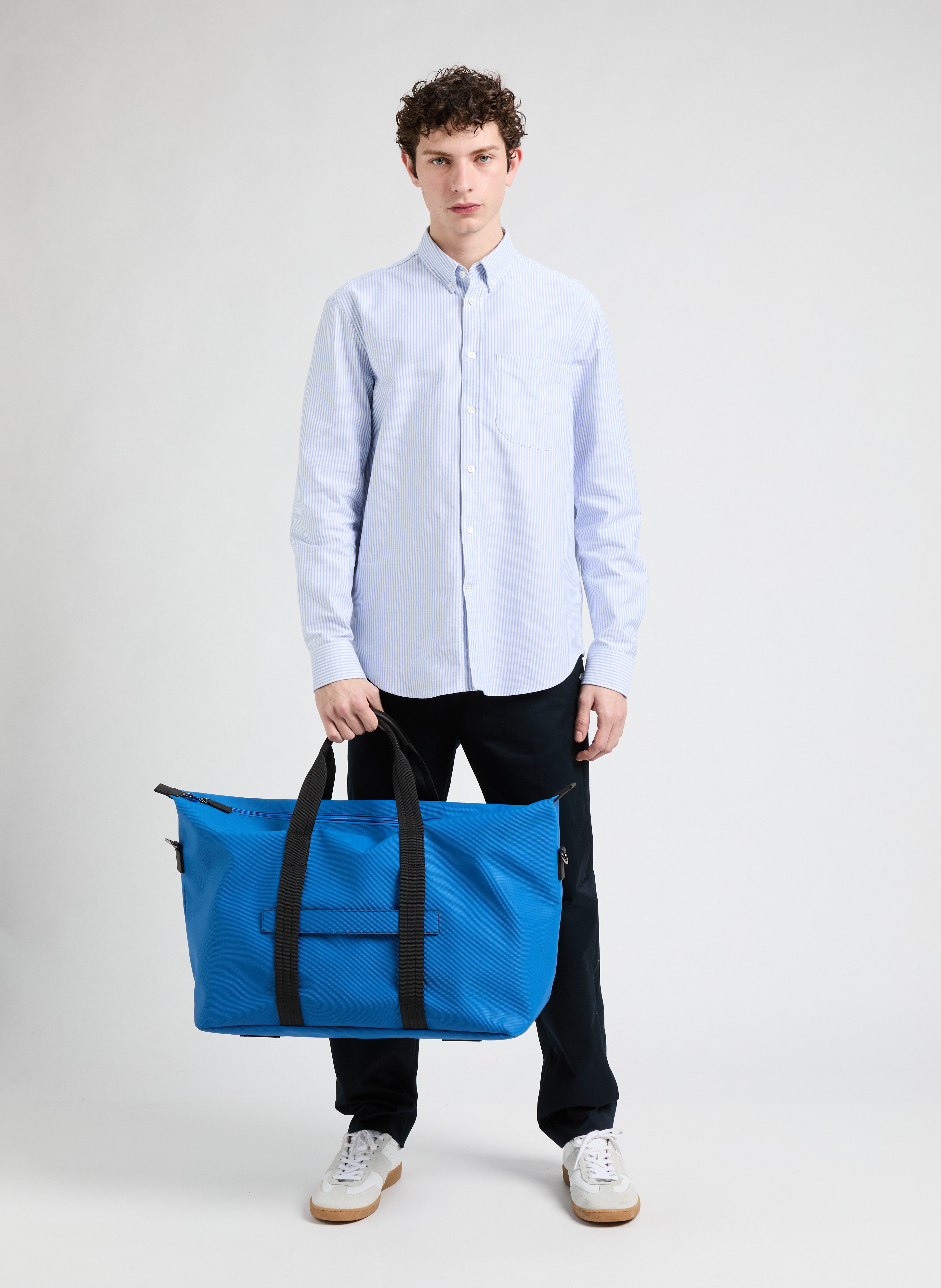 Sac de voyage bandoulière SAISON 1865 Bleu