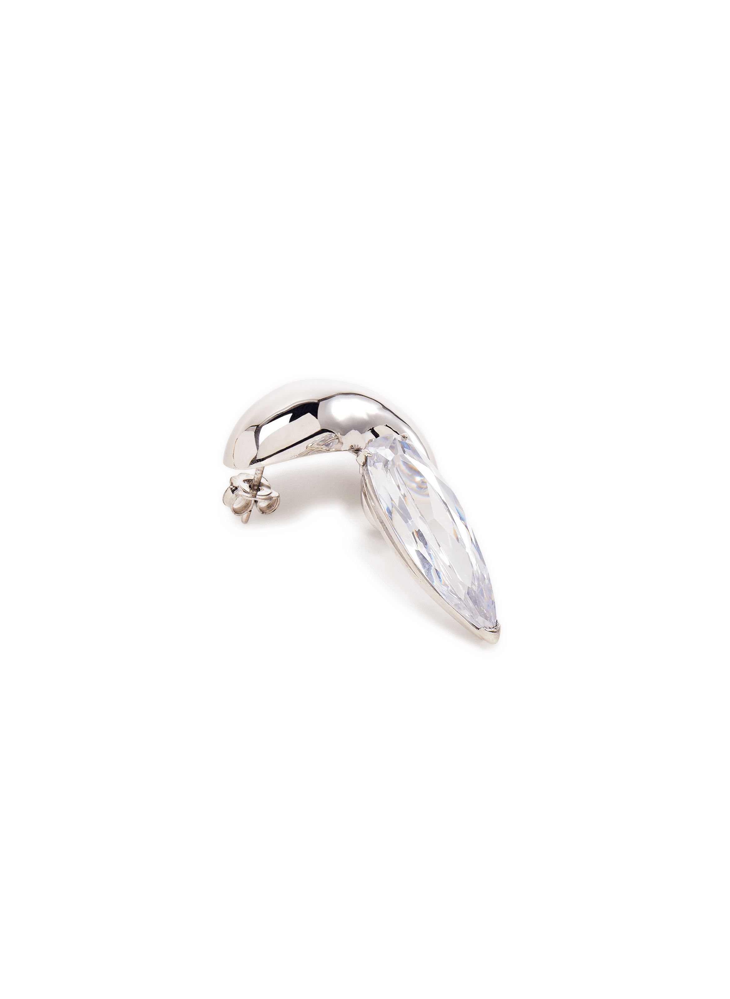 Oorbel en earcuff Blown Sharp Alien ALAN CROCETTI Zilver