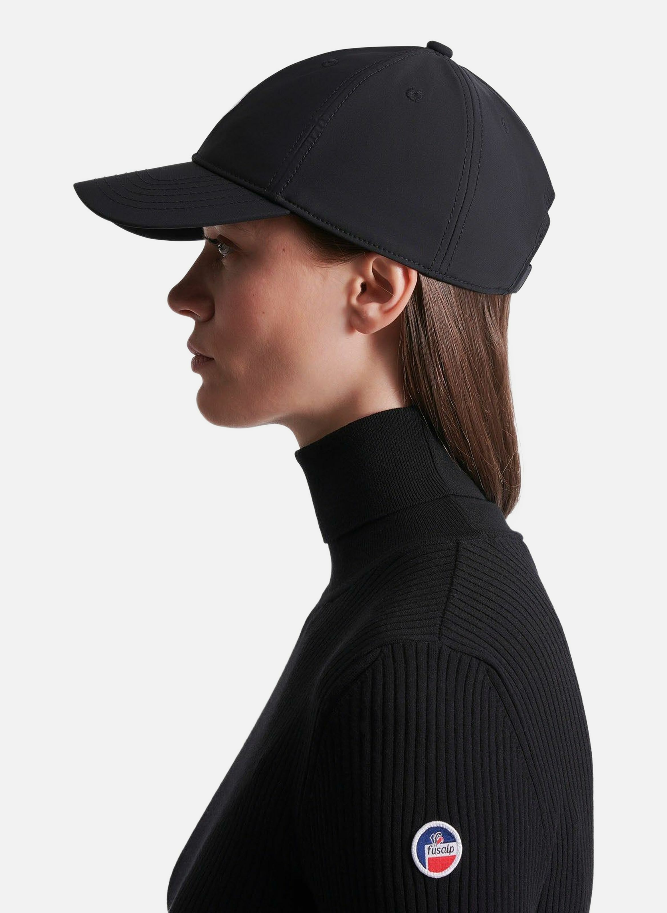 Casquette eden coupe regular FUSALP Noir