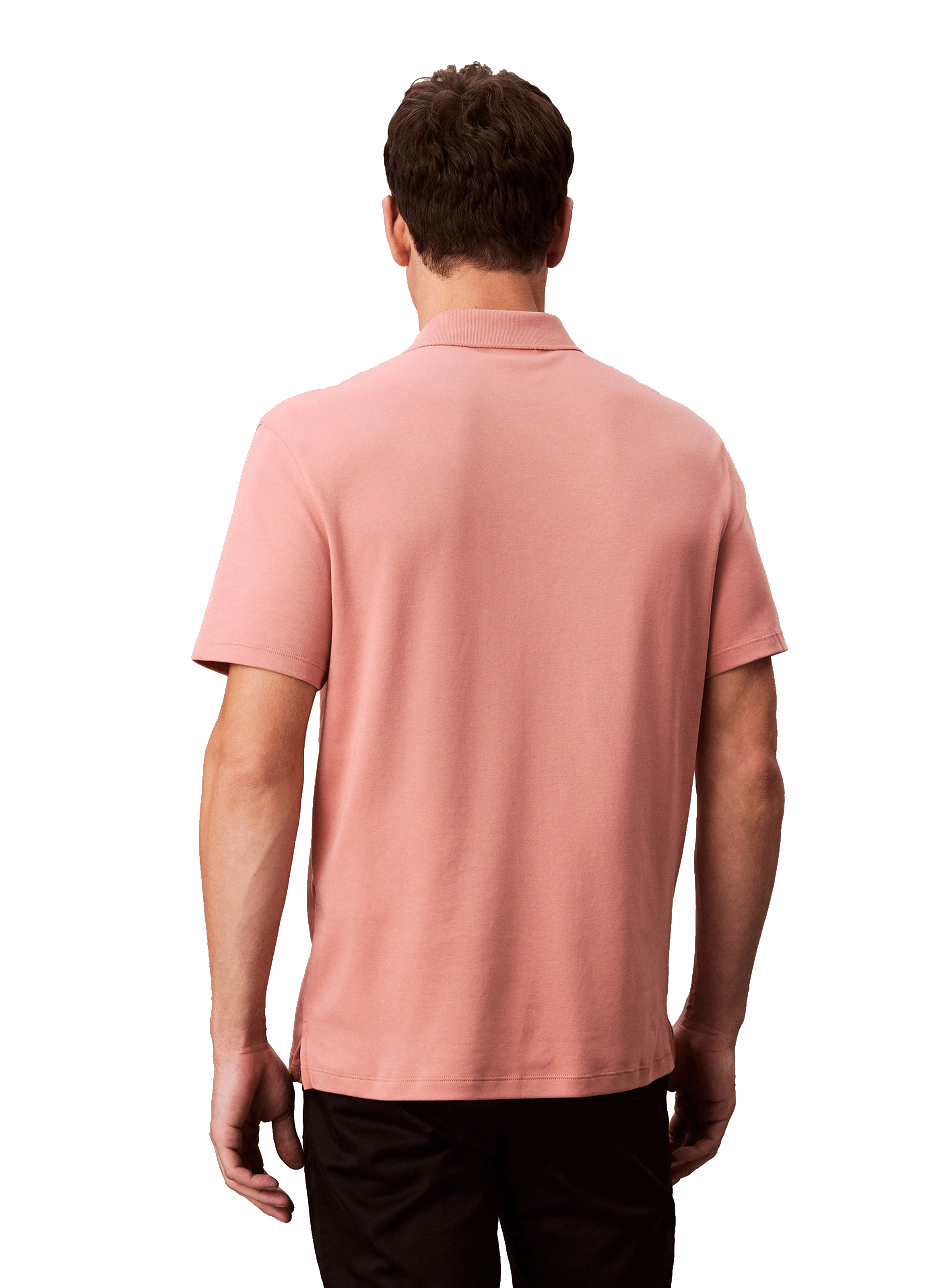 Polo en coton CALVIN KLEIN Orange